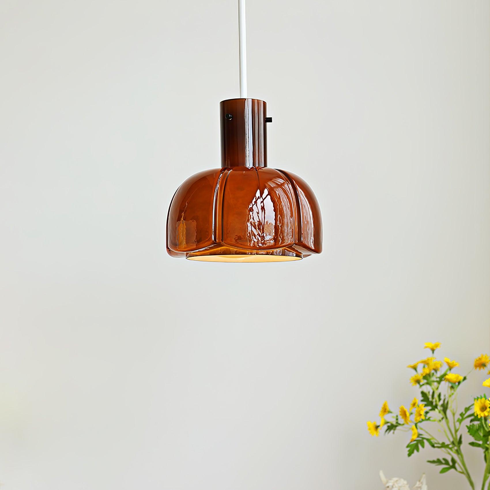 Lumina Petal Glass Pendant Light - Cueteks