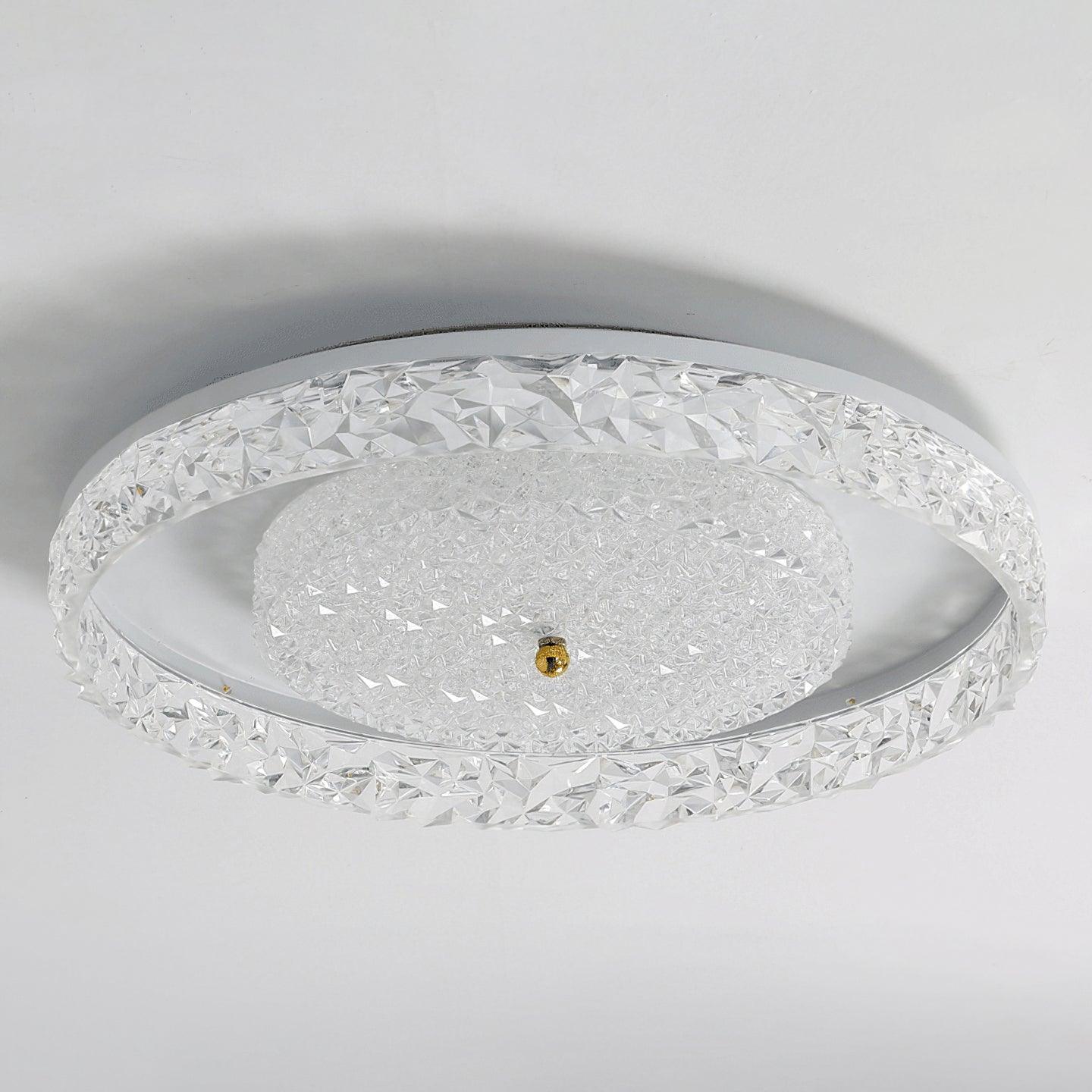 Crystal Embedded Ceiling lamp - Cueteks