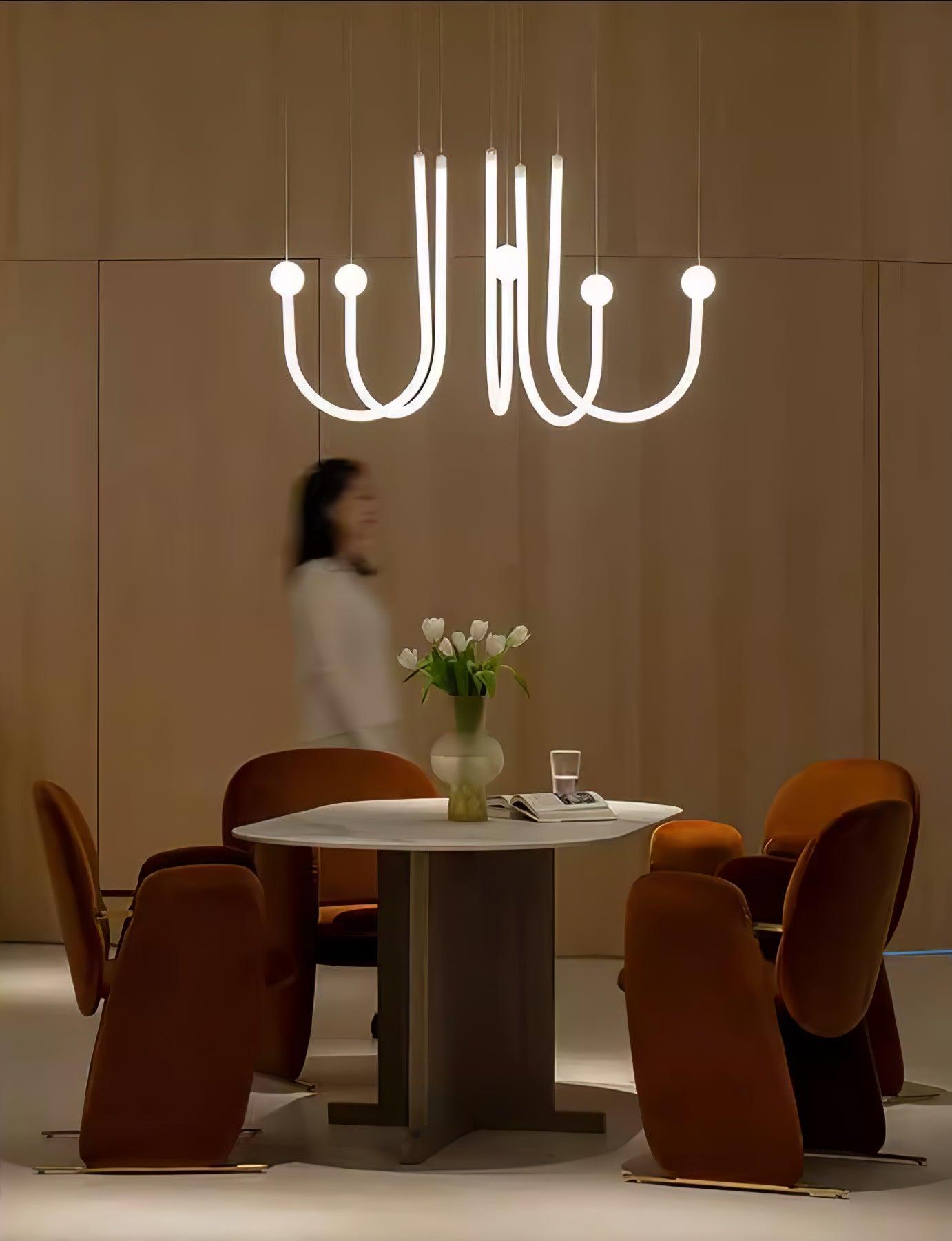 Chord Point Pendant Light - Cueteks