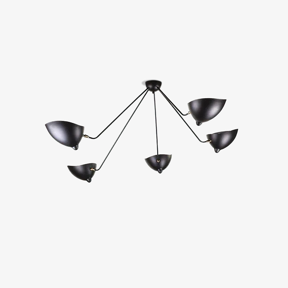 Serge Mouille Ceiling Lamp B - Cueteks