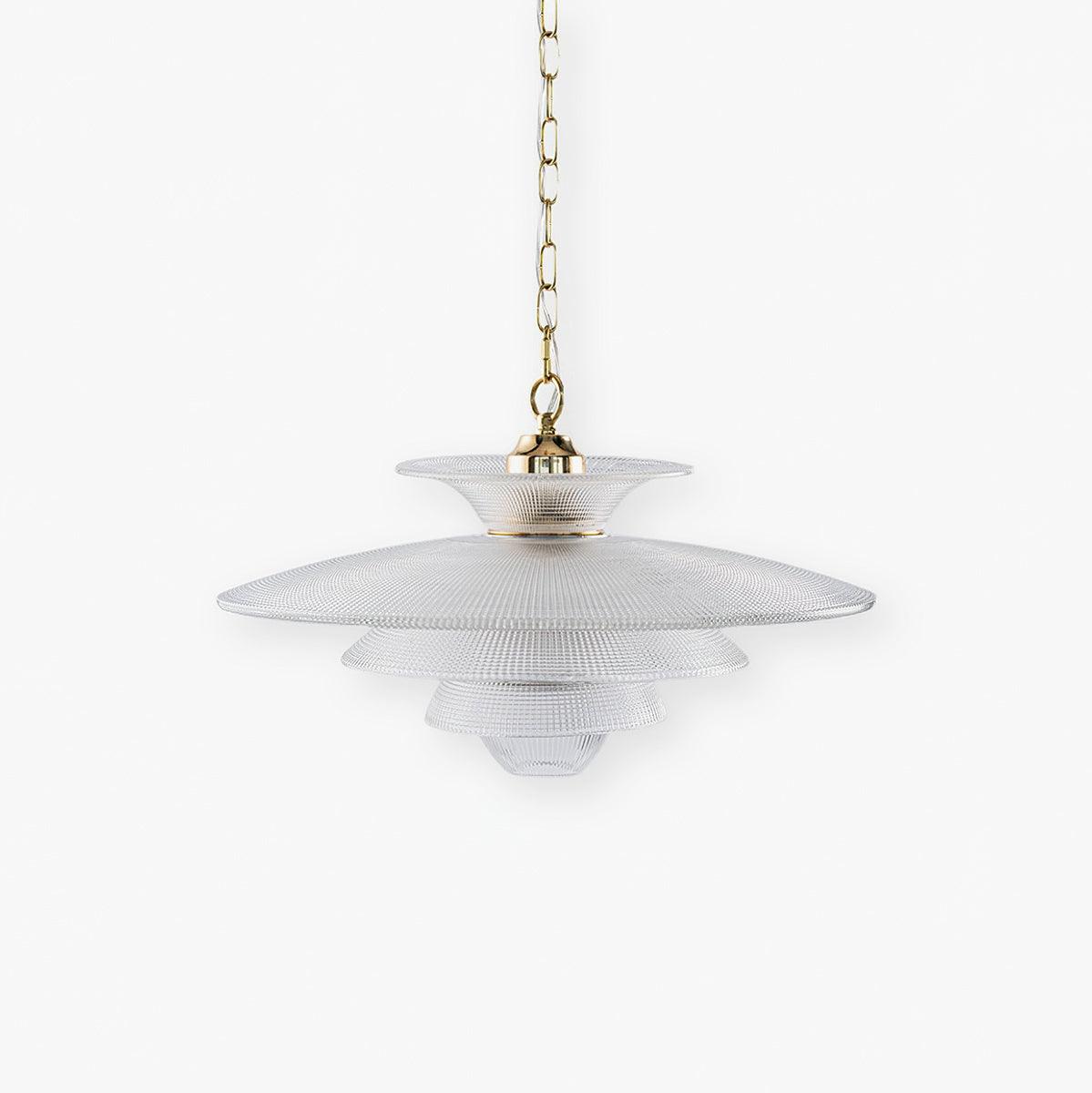 Grid Glass Pendant Light - Cueteks