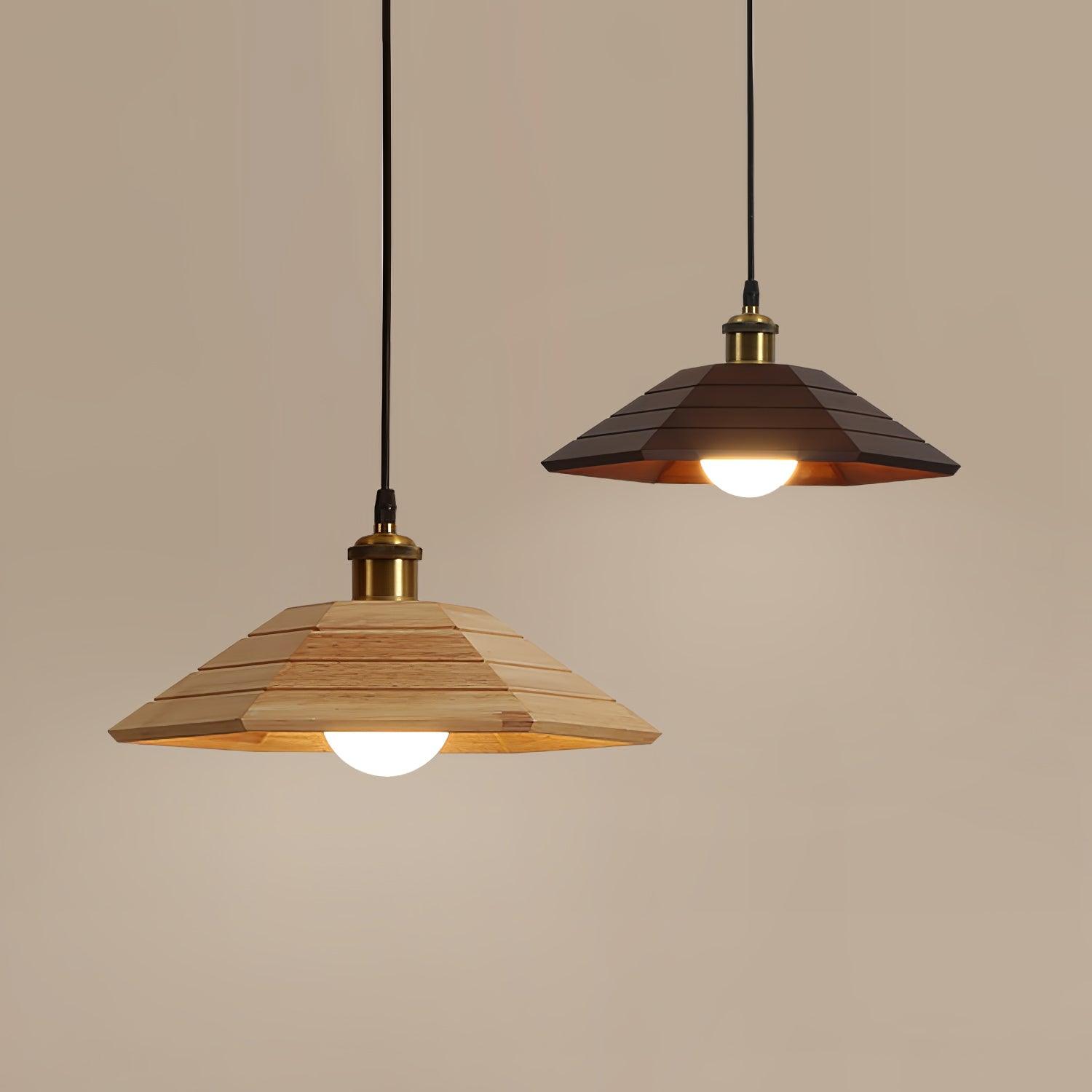 Aeyee Wood Pendant Light - Cueteks