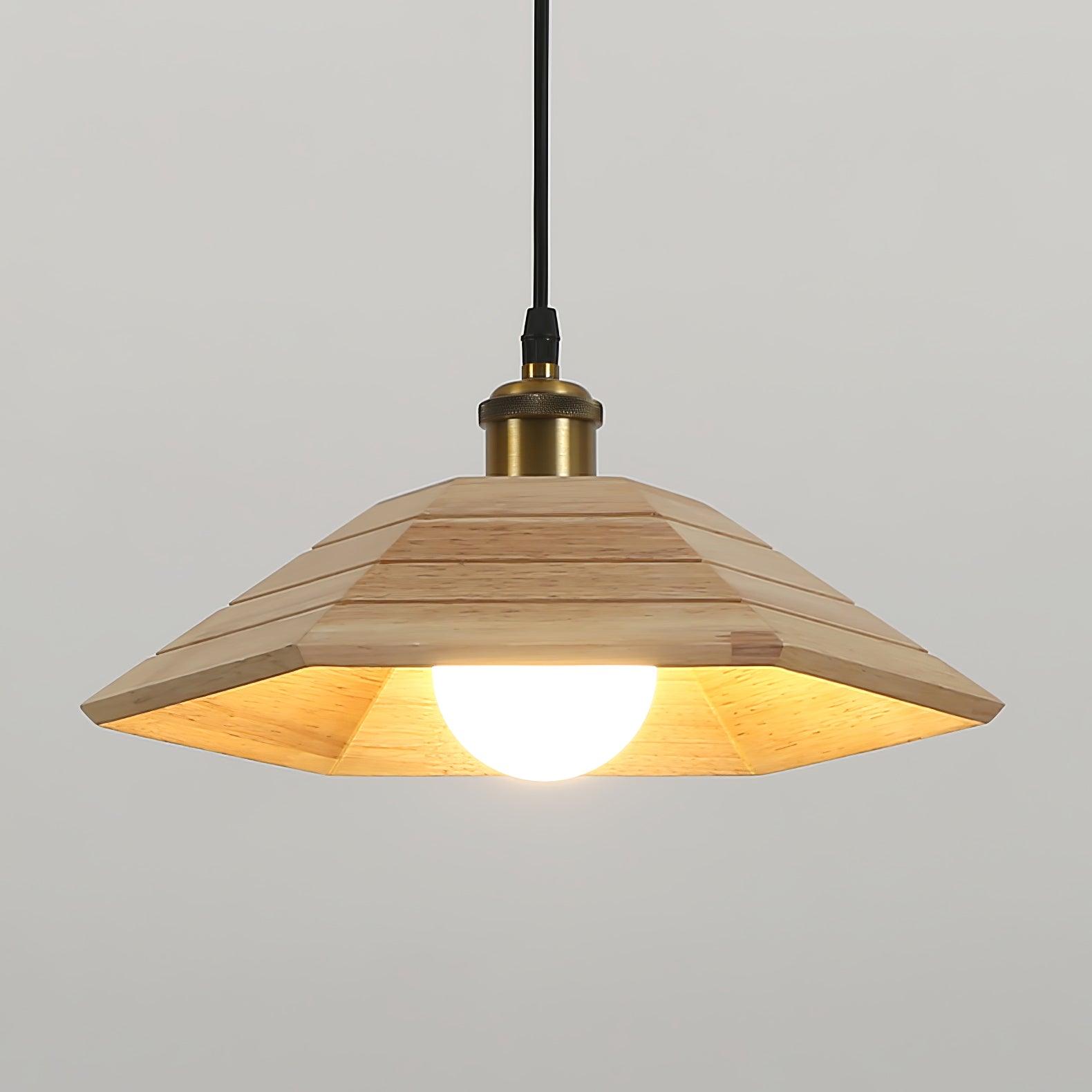Aeyee Wood Pendant Light - Cueteks