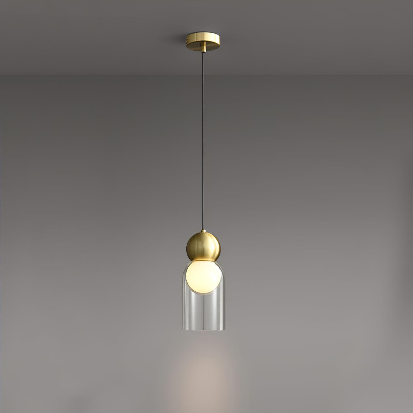 Dani Brass Pendant Lamp - Cueteks