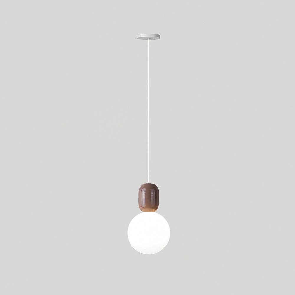Acrylic Two Ball Pendant Light - Cueteks