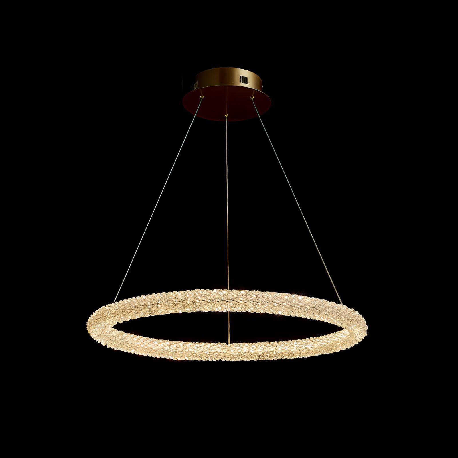 Ring Crystal Chandeliers - Cueteks