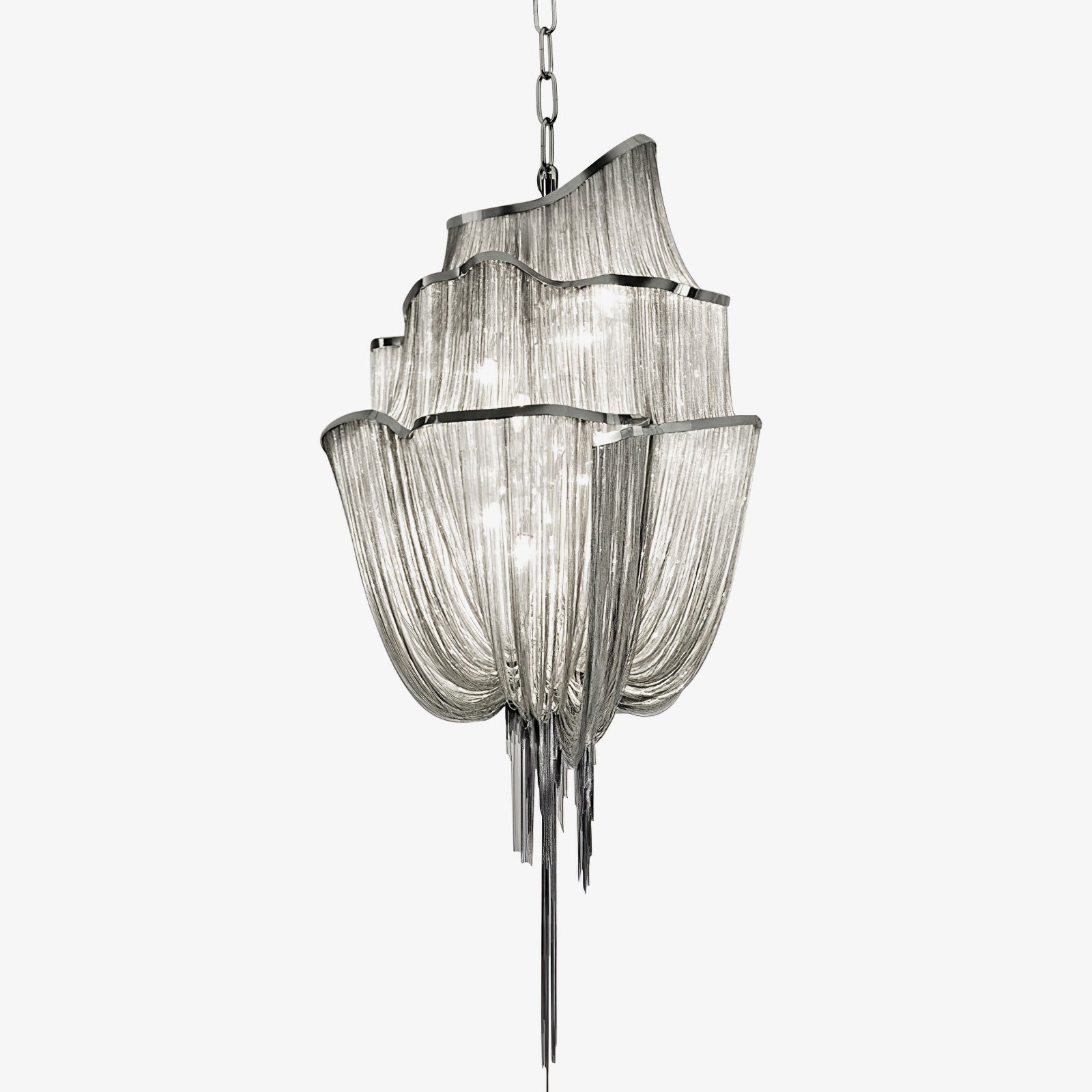 Chains Shimmering Chandelier - Cueteks