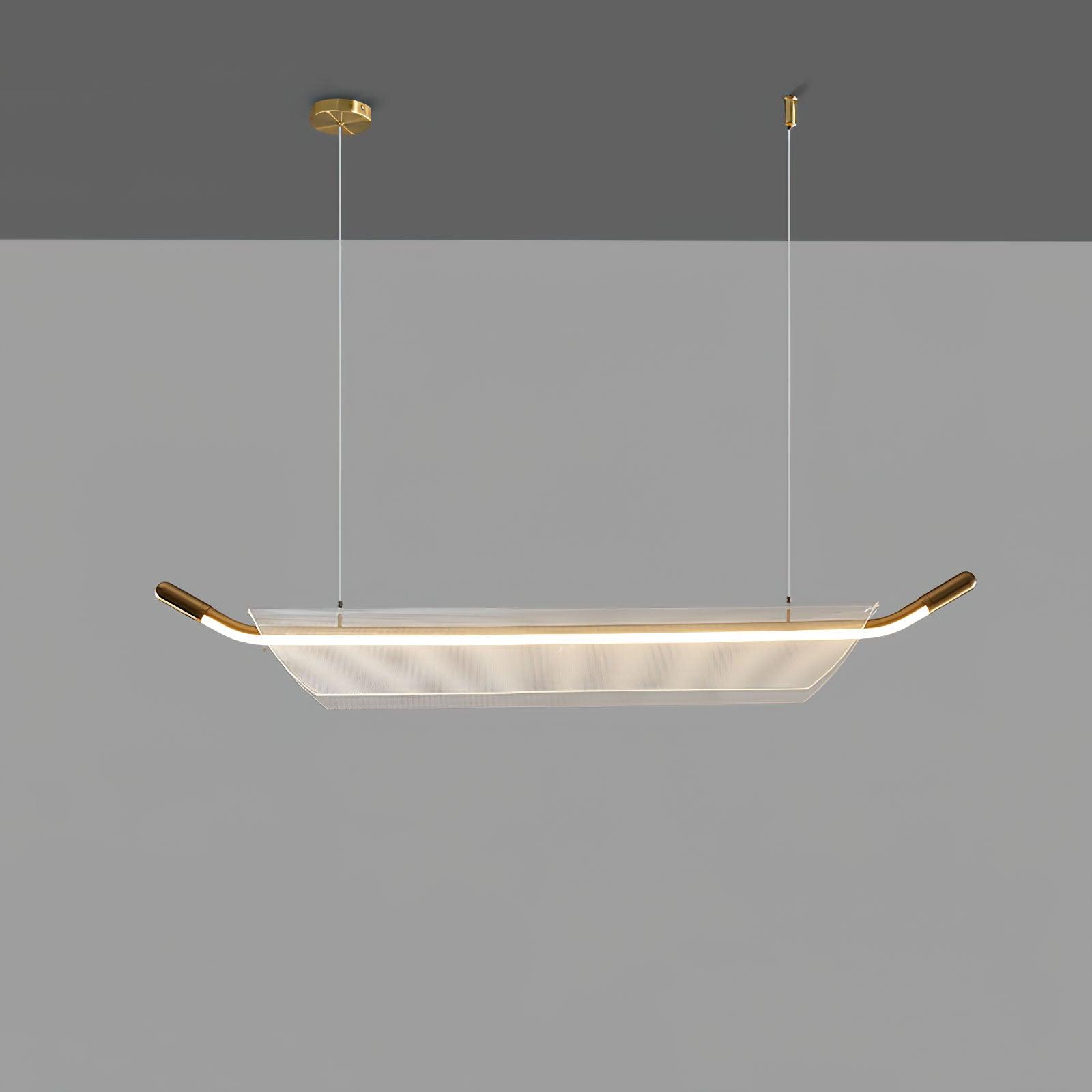 One Word Acrylic Pendant Light - Cueteks