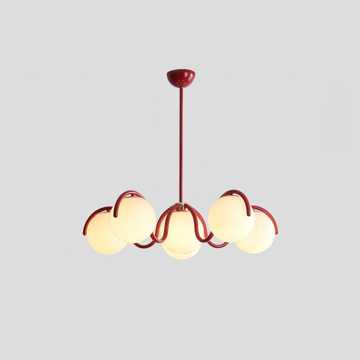 Reedway Curve Linear Chandelier - Cueteks