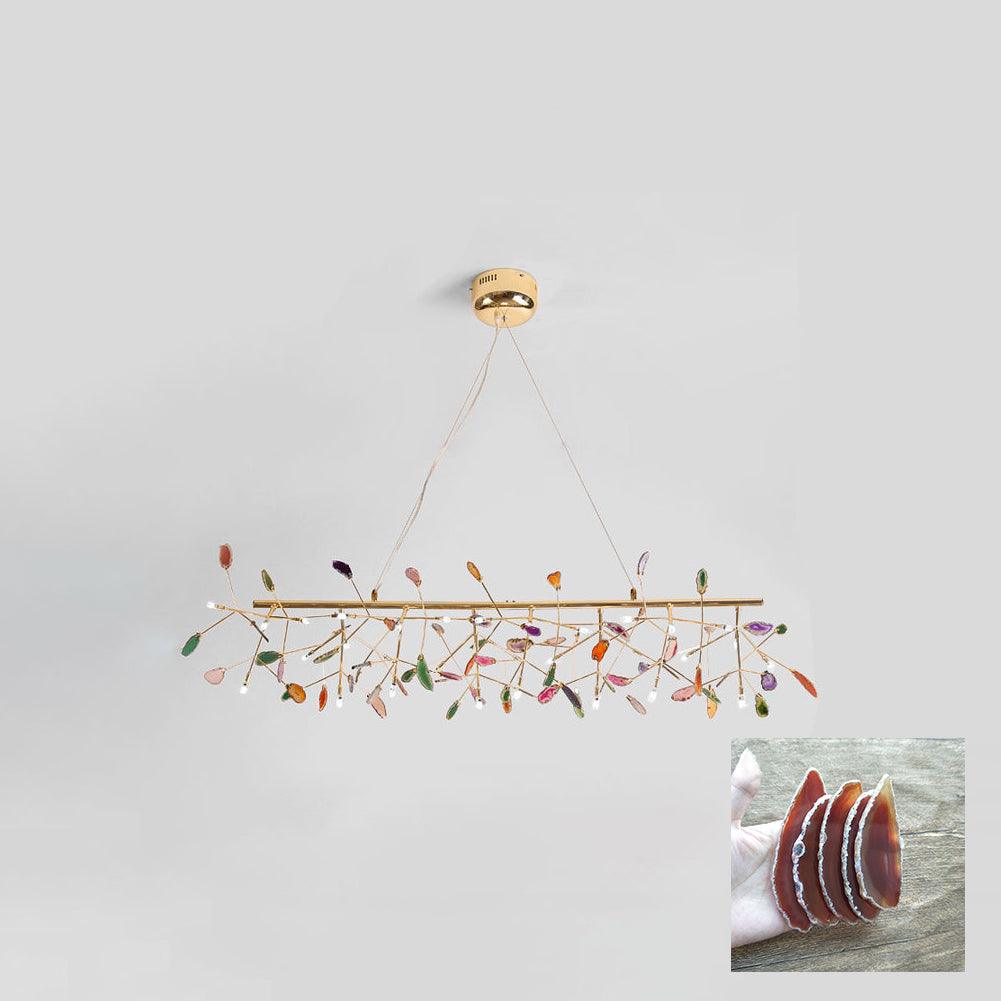 Agate Flake Chandelier - Cueteks