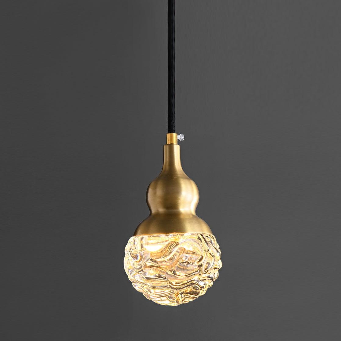 Bella Brass Pendant Light - Cueteks