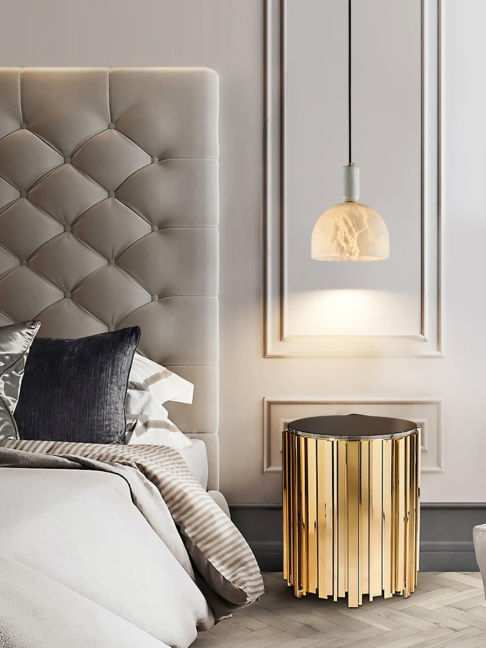 Blair Alabaster Pendant Light - Cueteks