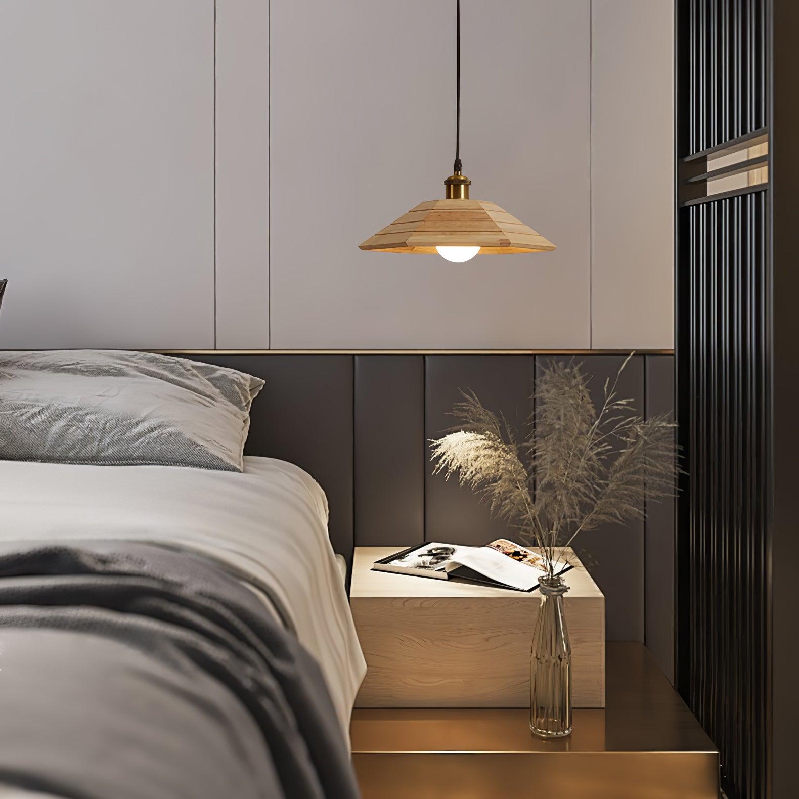 Aeyee Wood Pendant Light - Cueteks