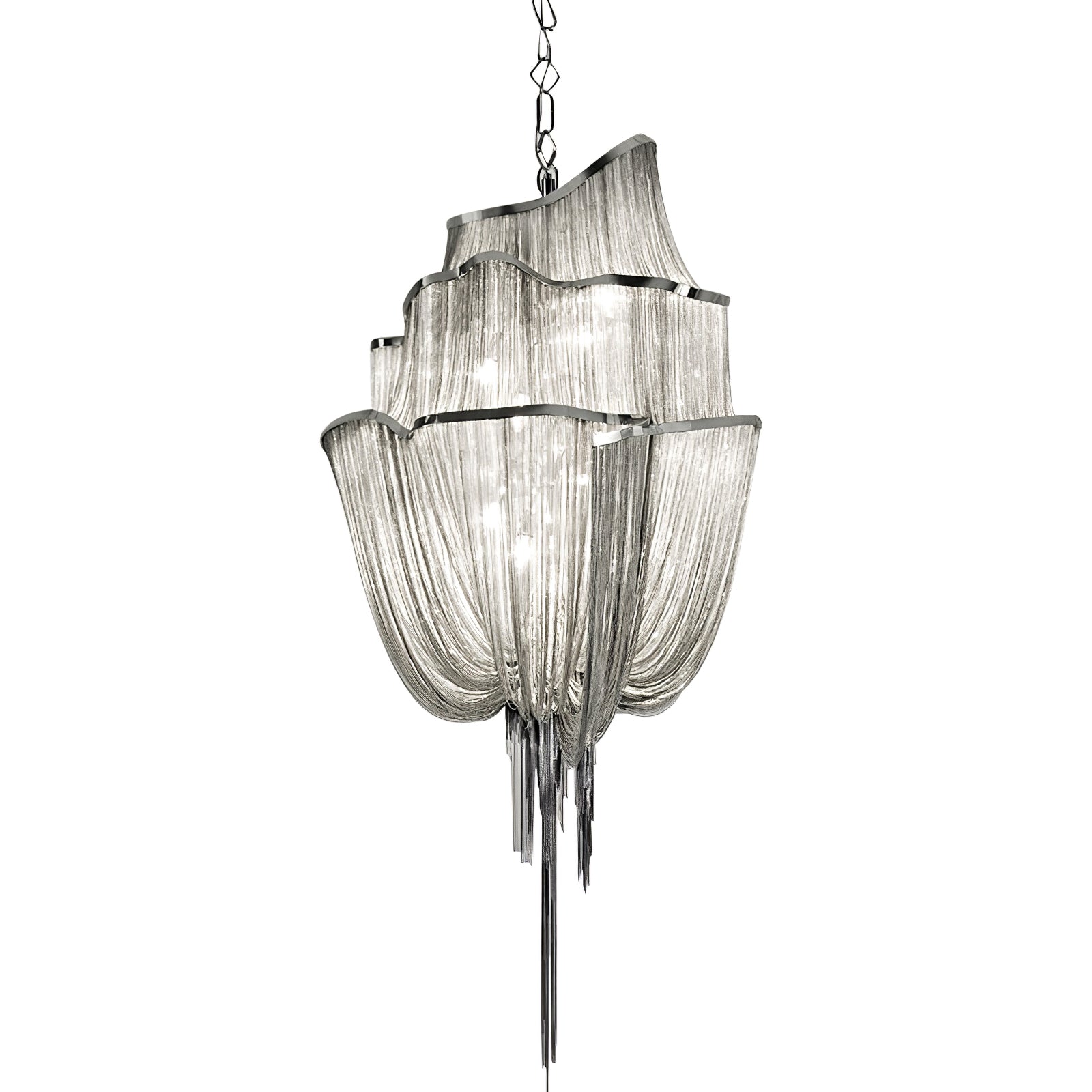 Chains Shimmering Chandelier - Cueteks