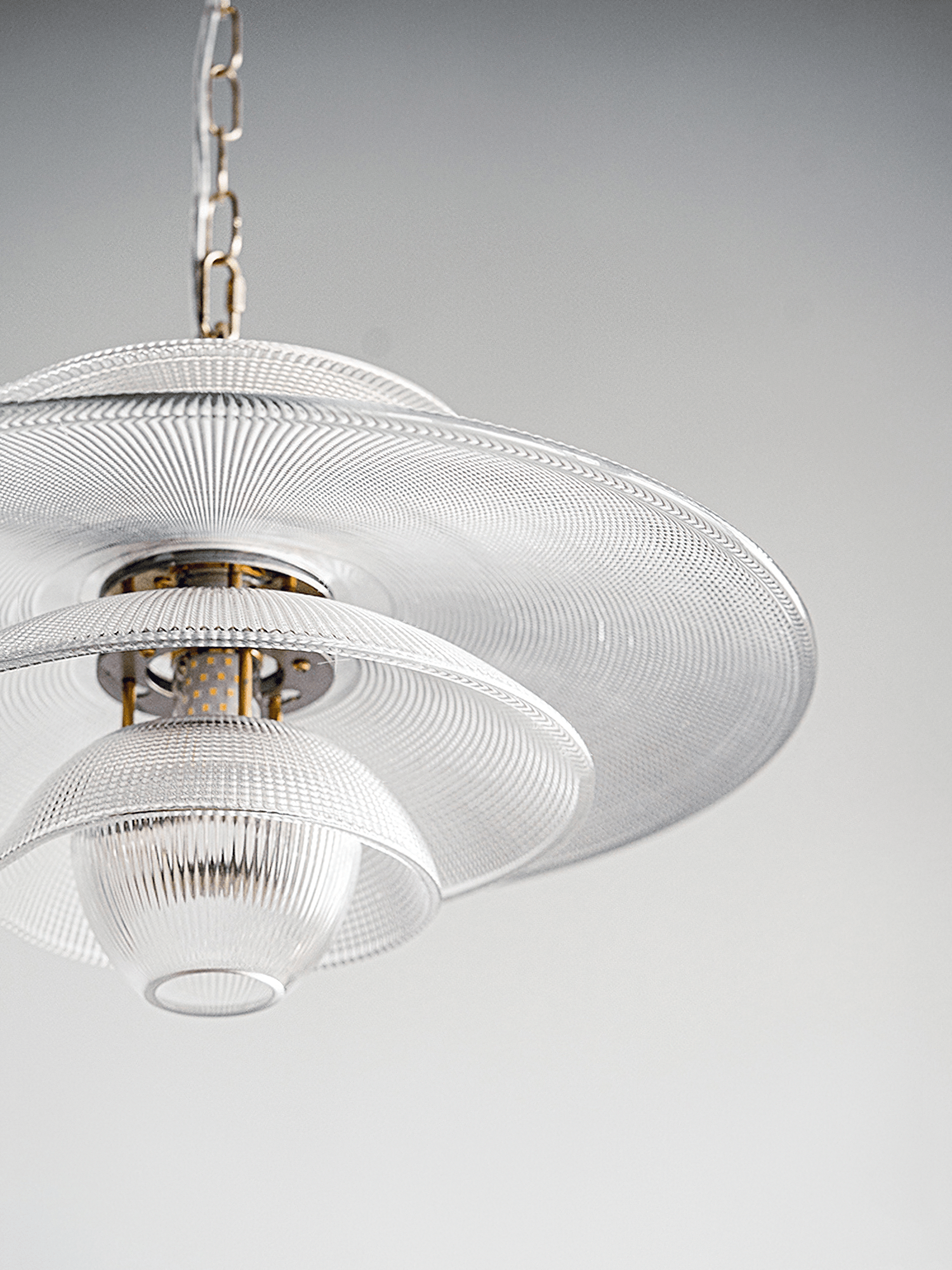 Grid Glass Pendant Light - Cueteks