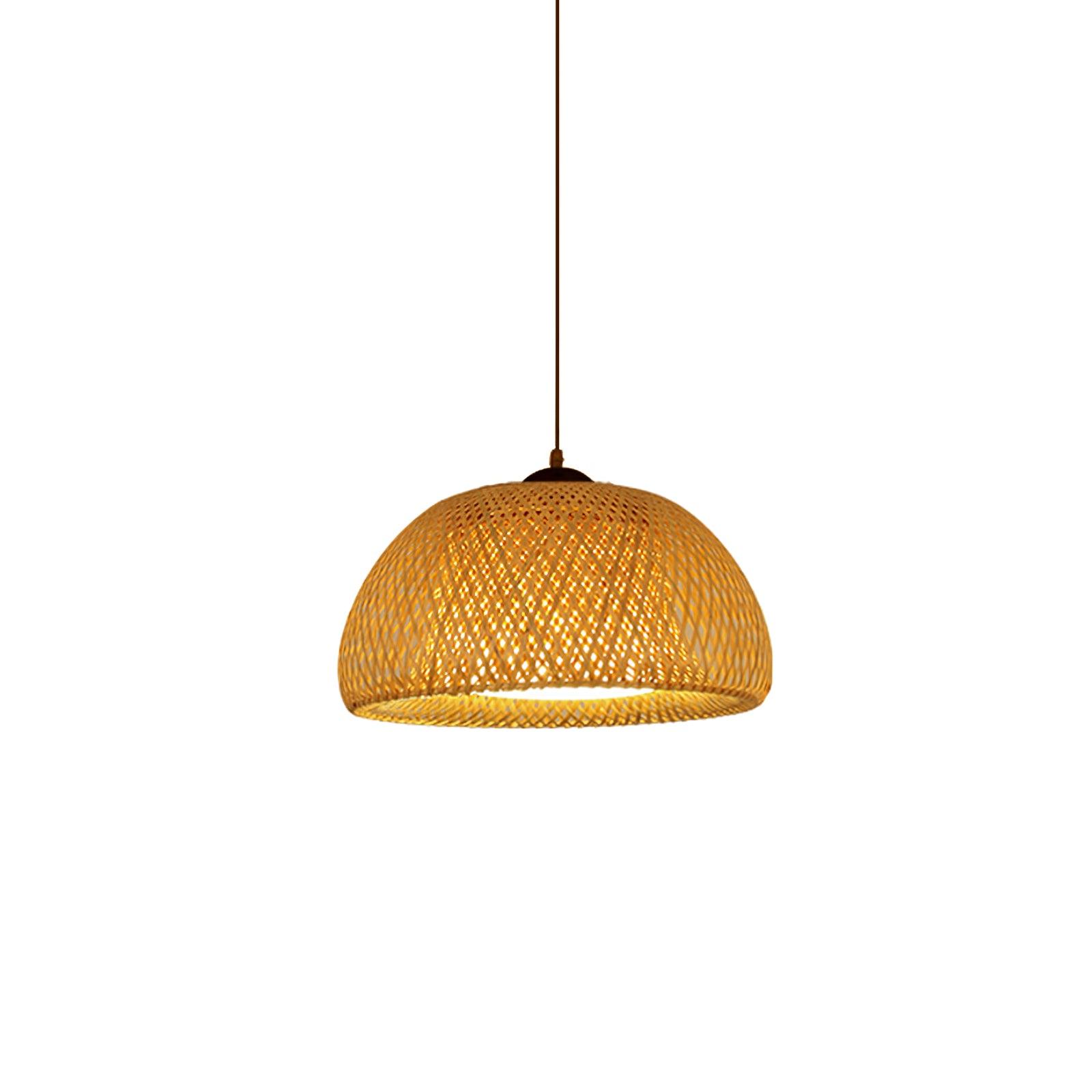 Zenith Bamboo Pendant Light - Cueteks