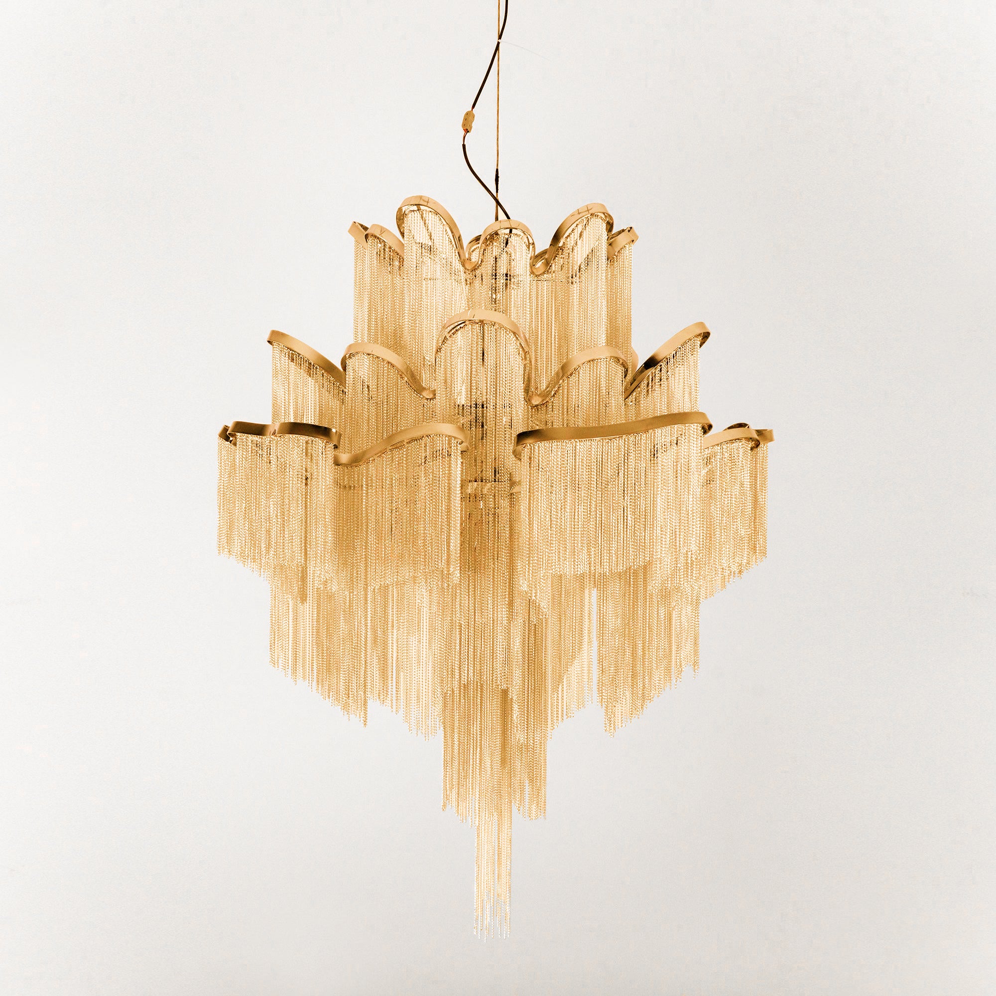 Stream Chain Chandelier - Cueteks