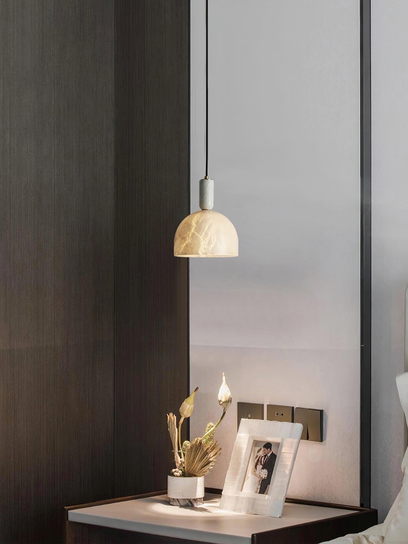 Blair Alabaster Pendant Light - Cueteks