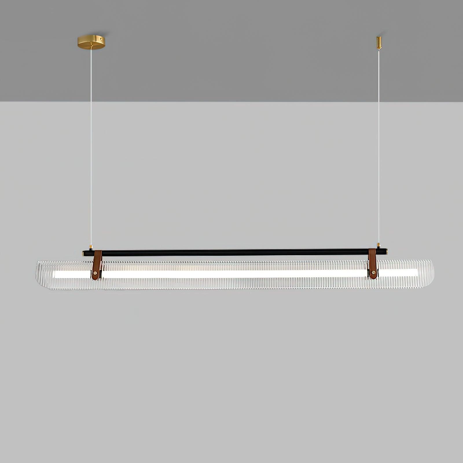 Acrylic Linear Chandelier - Cueteks