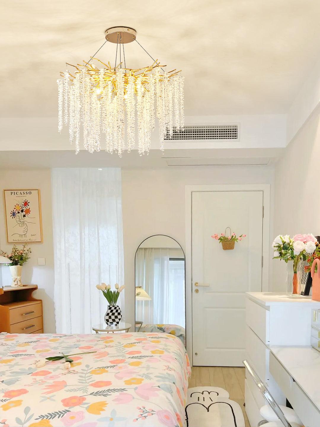 Albero Crystal Chandelier - Cueteks