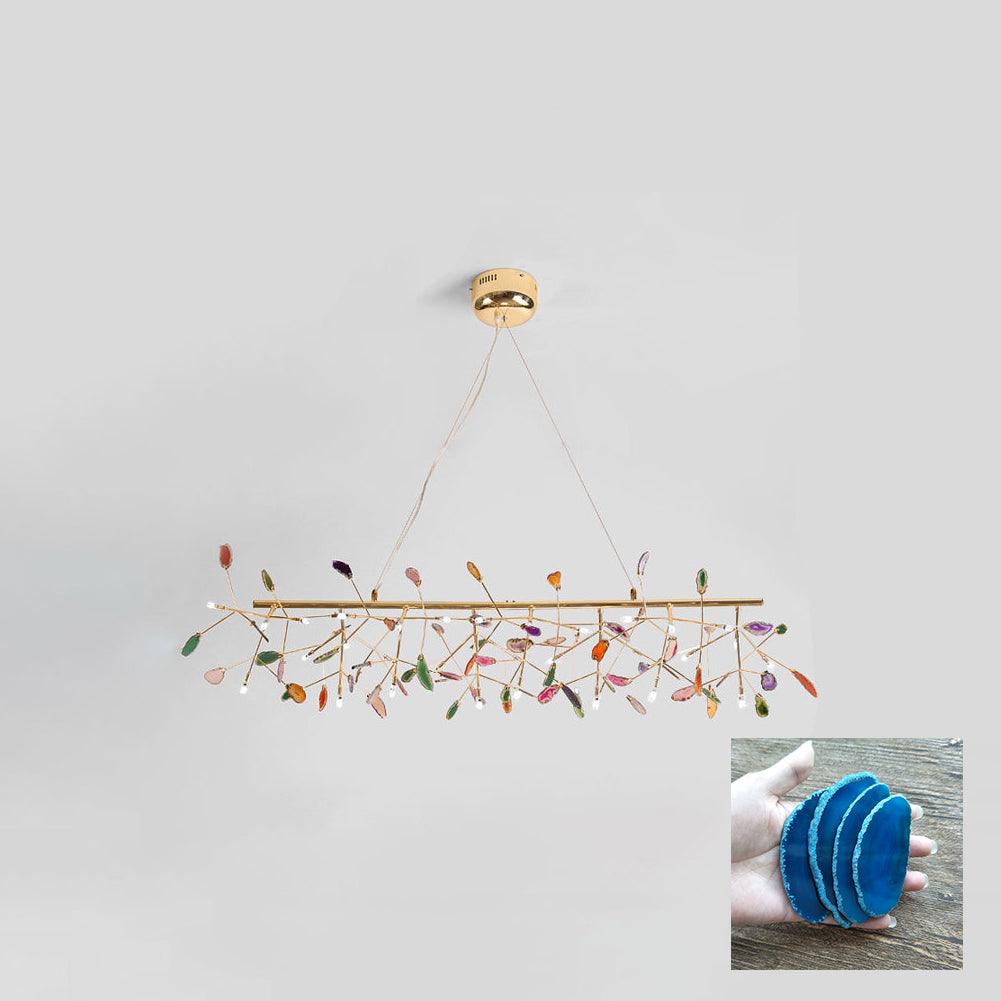 Agate Flake Chandelier - Cueteks
