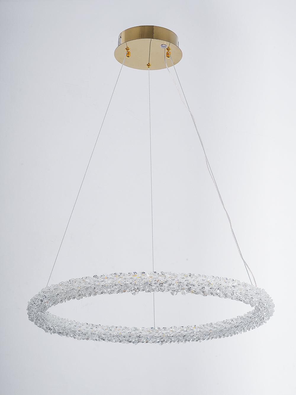 Ring Crystal Chandeliers - Cueteks