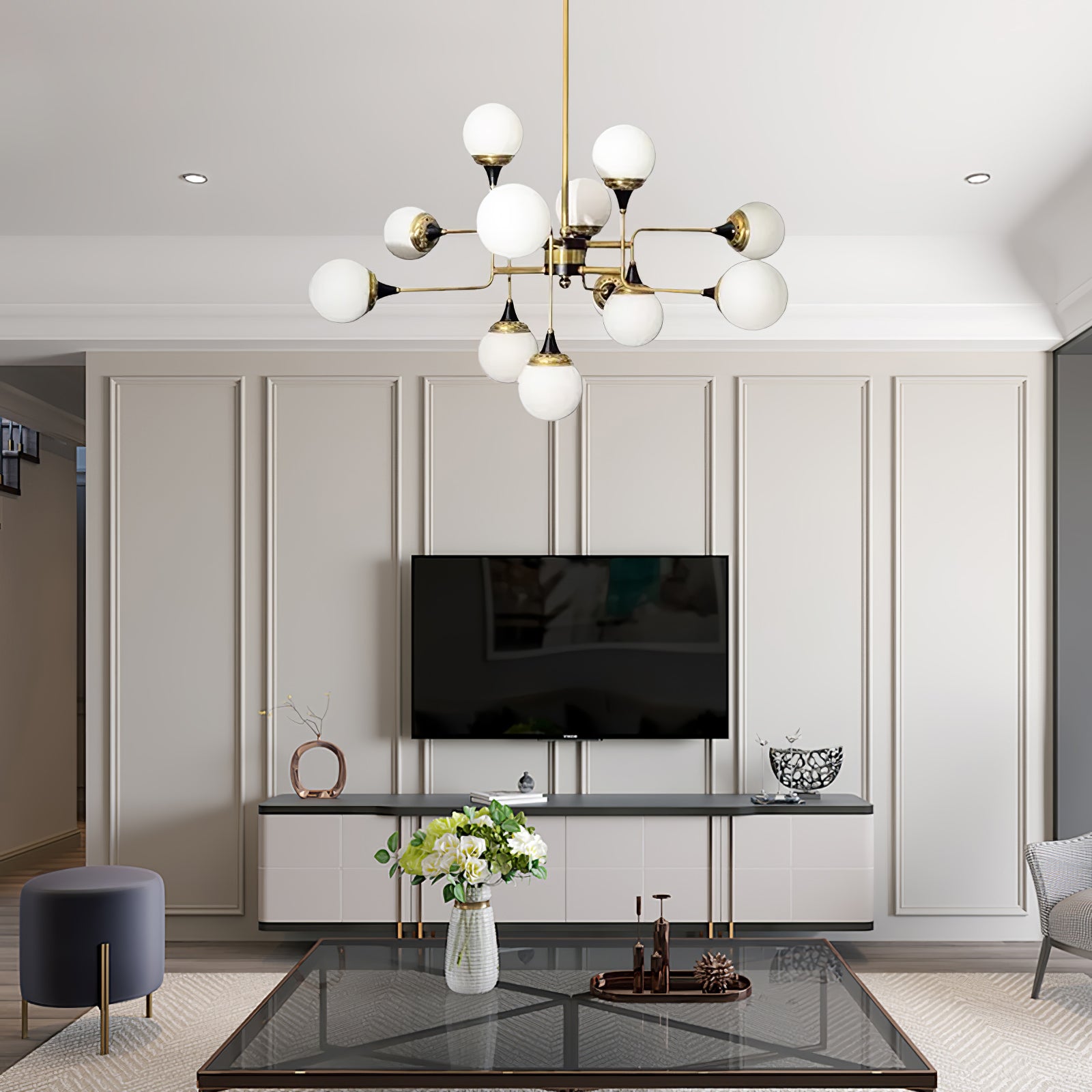Stilnovo Chandelier - Cueteks