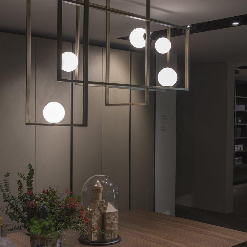 Mondrian Glass Ceiling Light - Cueteks