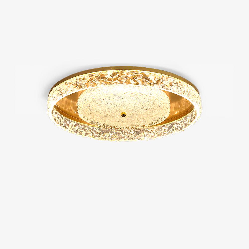 Crystal Embedded Ceiling lamp - Cueteks
