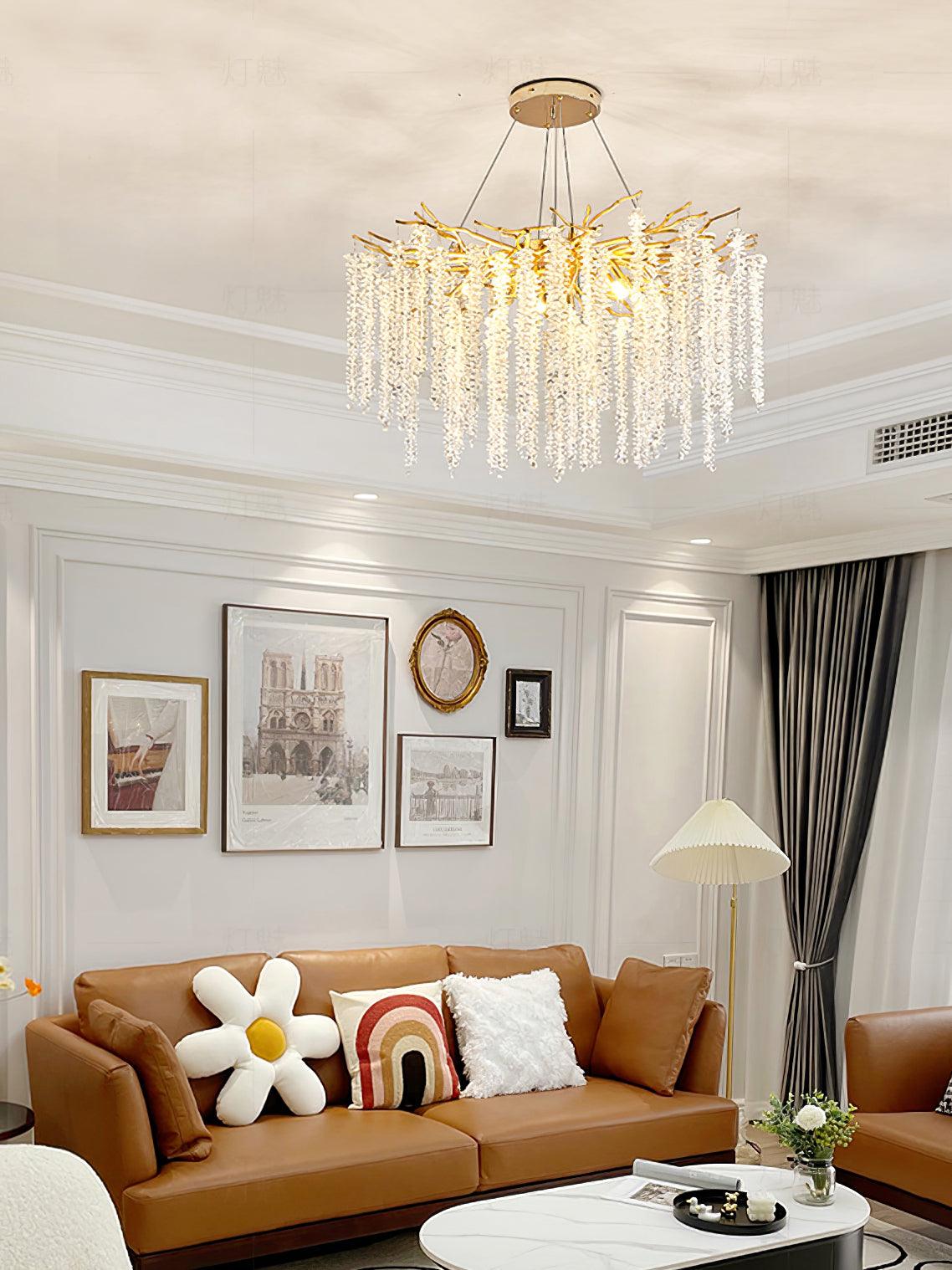 Albero Crystal Chandelier - Cueteks