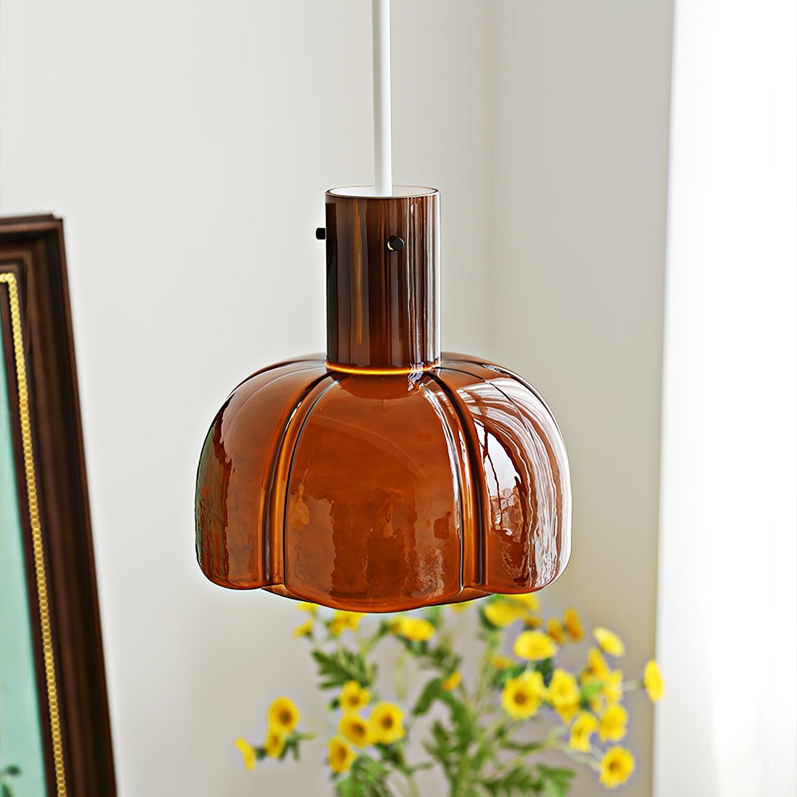 Lumina Petal Glass Pendant Light - Cueteks