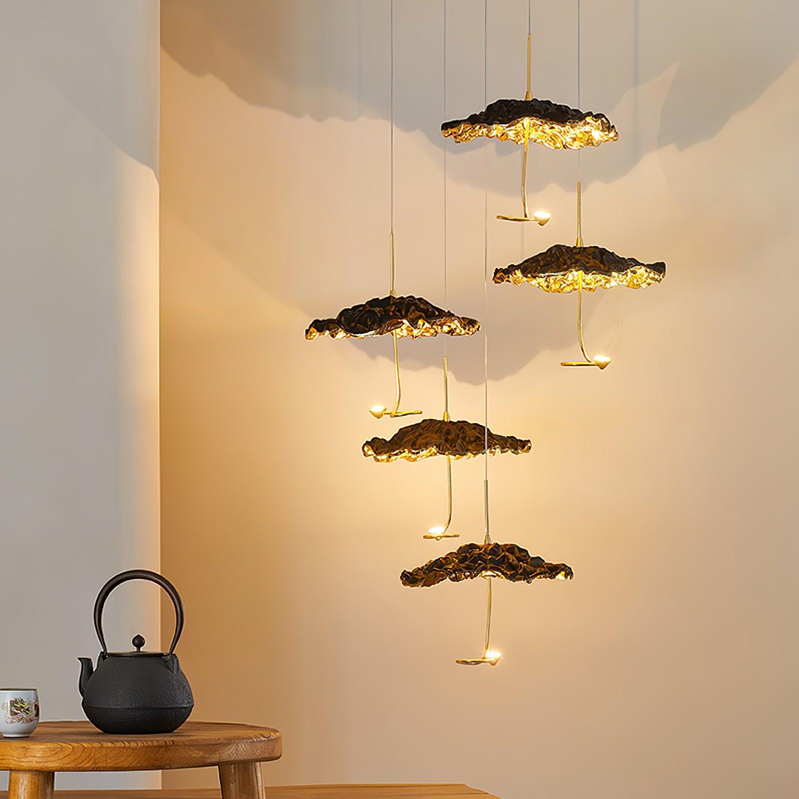Brass Aviary Constellation Chandelier - Cueteks