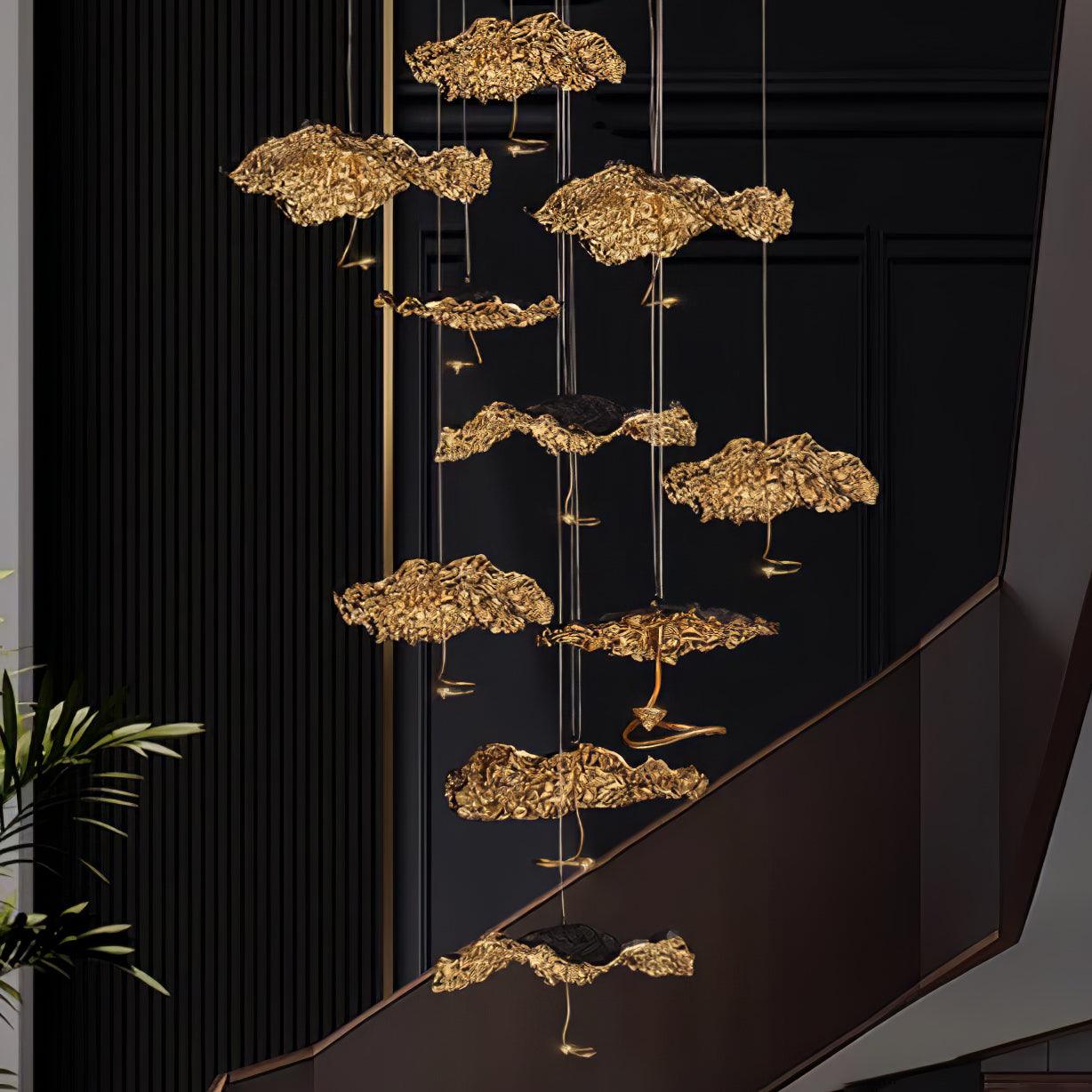 Brass Aviary Constellation Chandelier - Cueteks