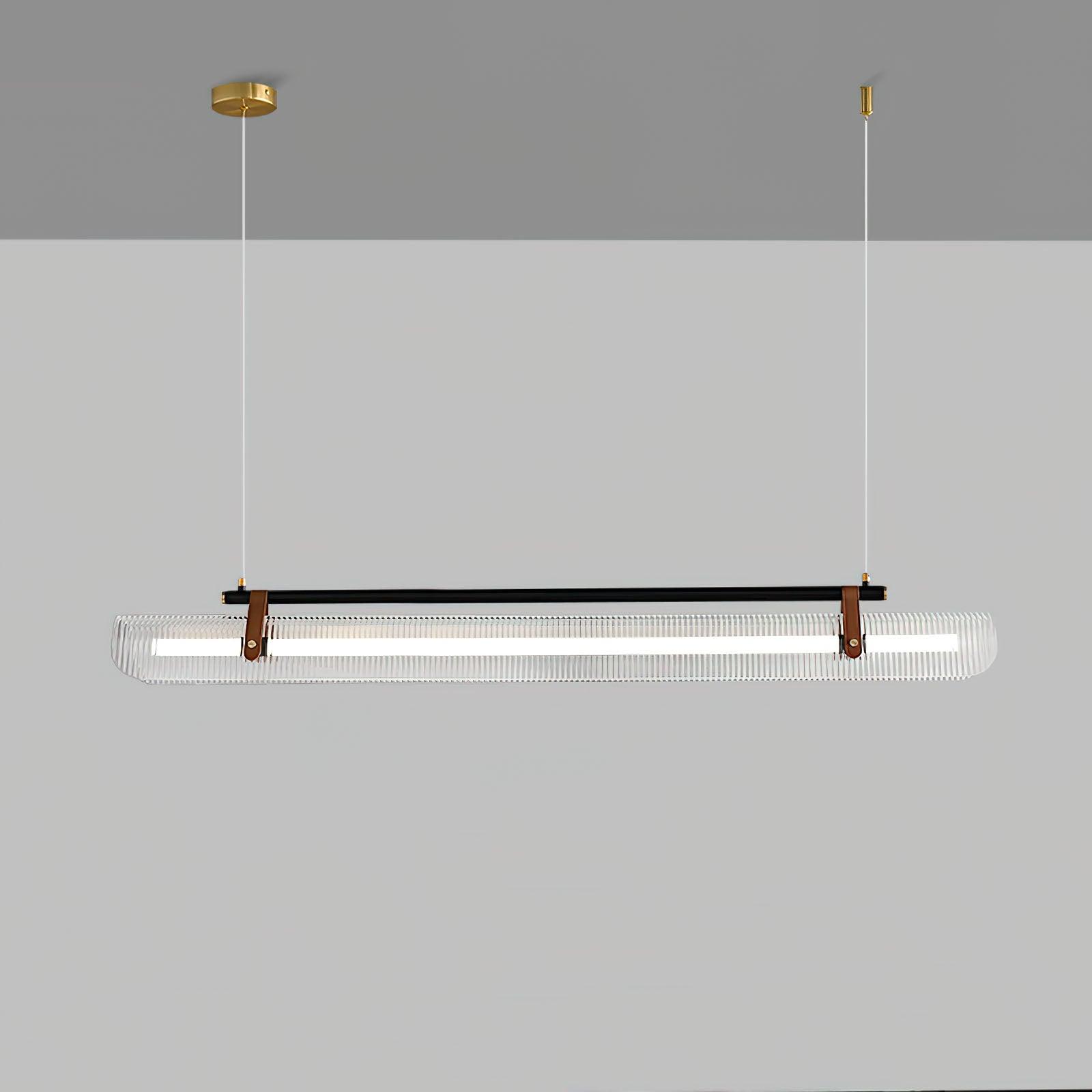 Acrylic Linear Chandelier - Cueteks