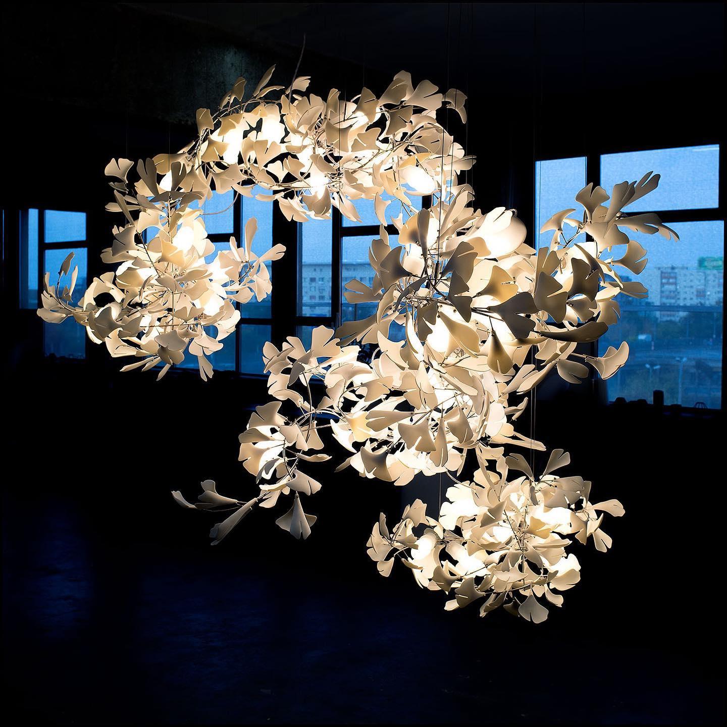 Gingko Chandelier C - Cueteks