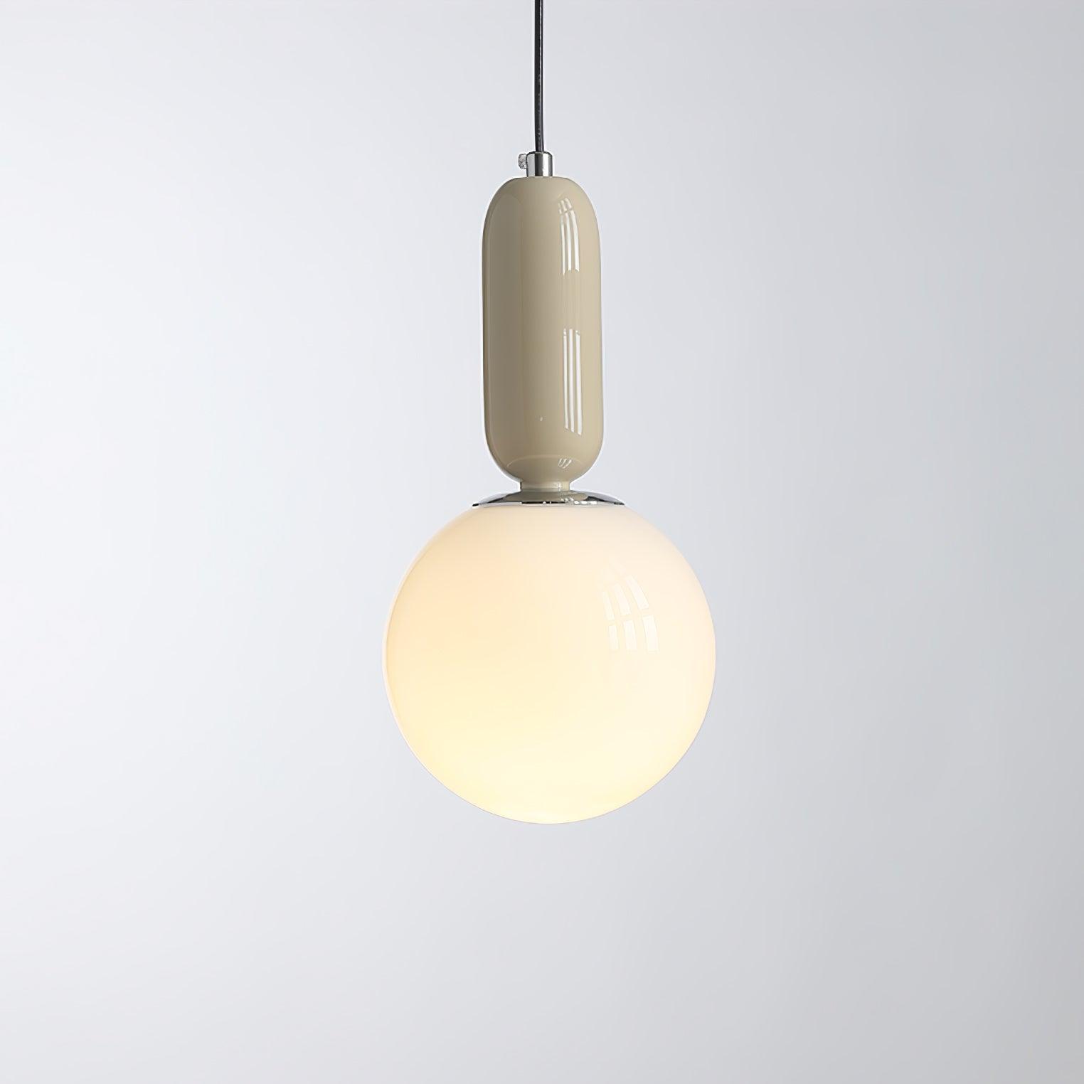 Glass Globe Ball Pendant Light - Cueteks