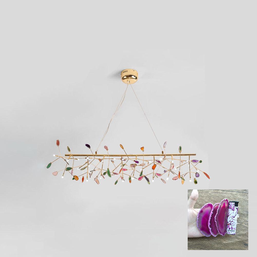 Agate Flake Chandelier - Cueteks