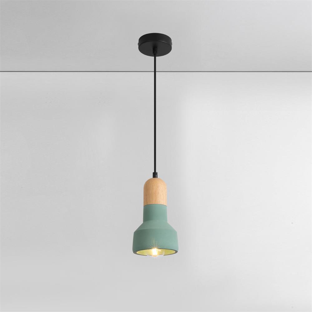 Nessa Wood Pendant Light - Cueteks