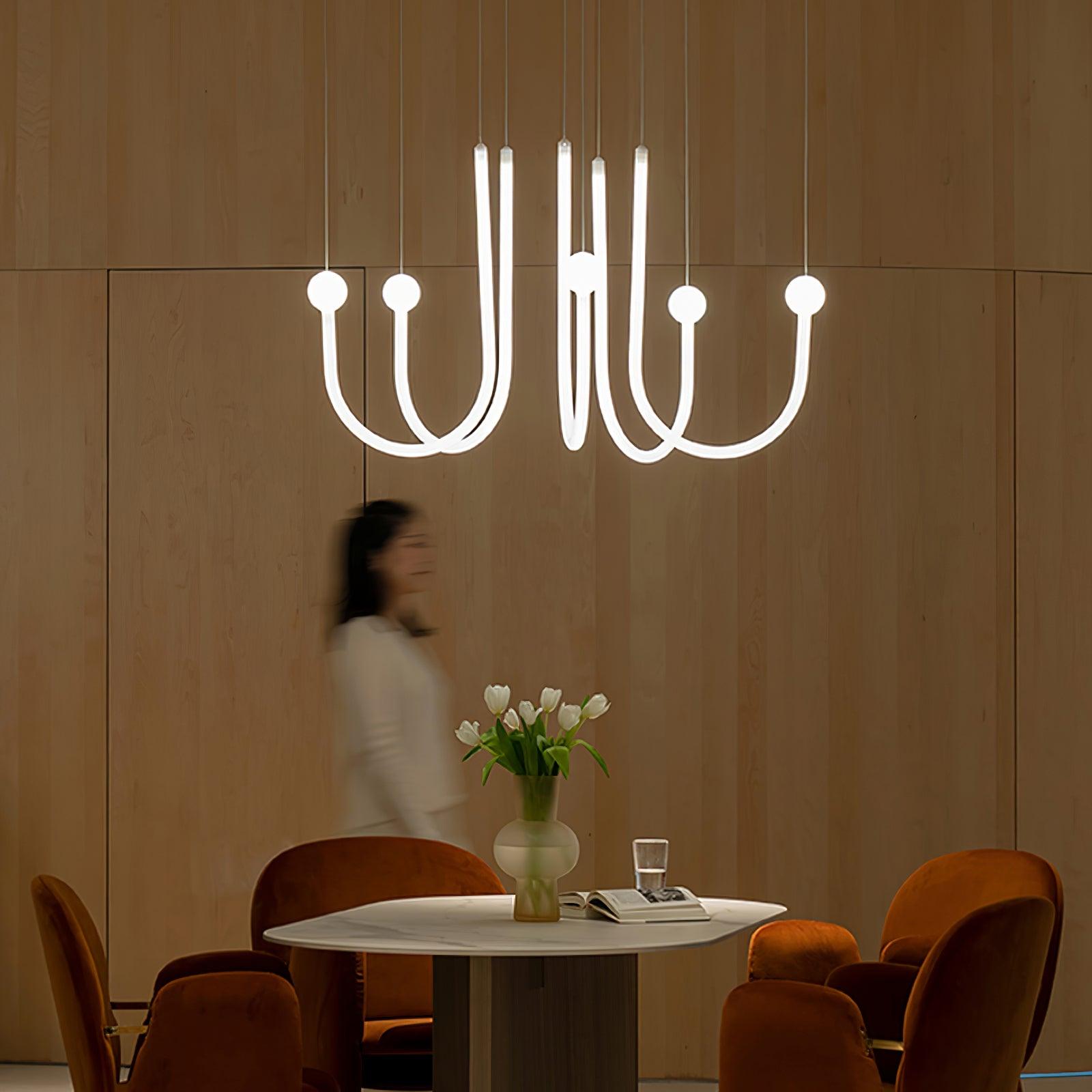 Chord Point Pendant Light - Cueteks
