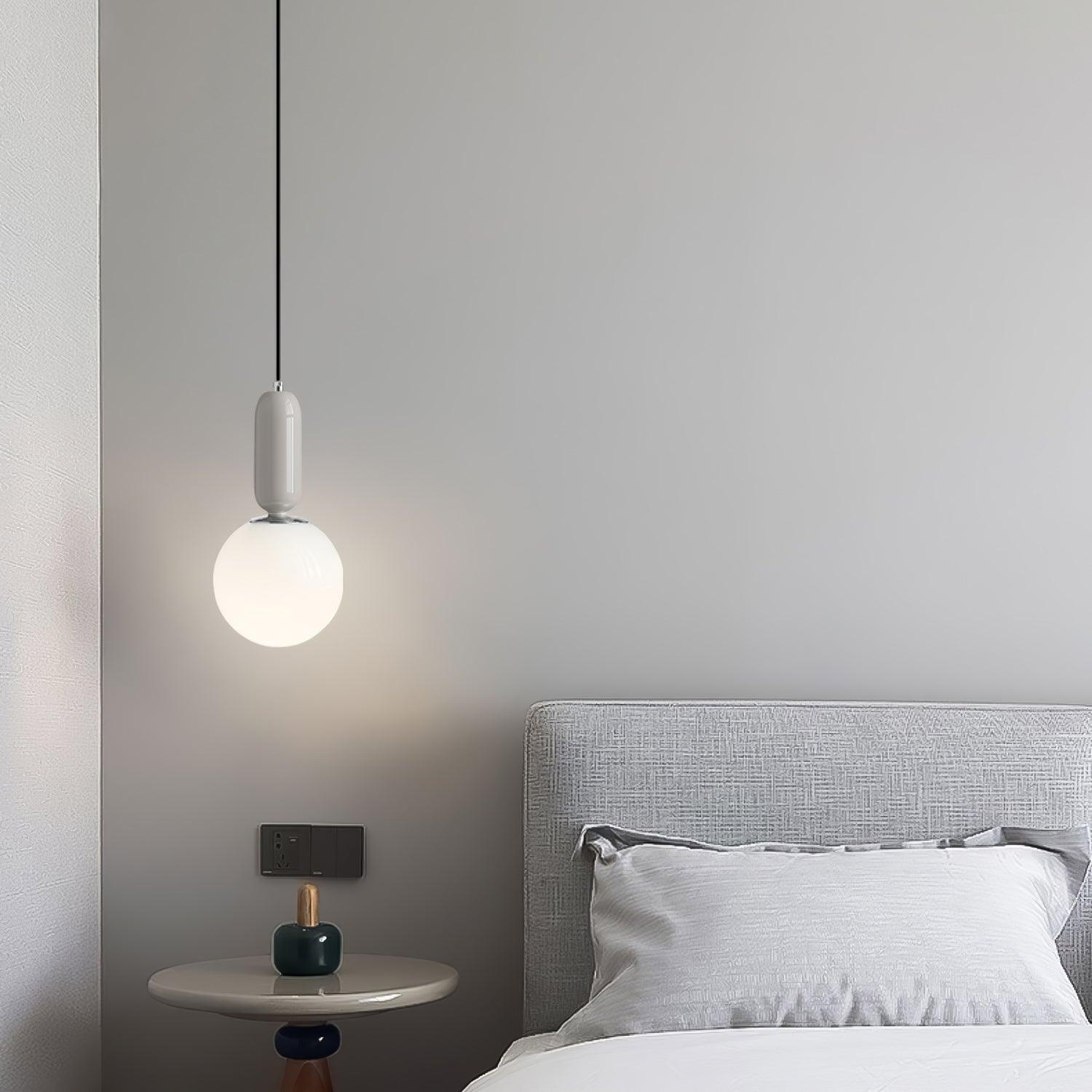 Glass Globe Ball Pendant Light - Cueteks