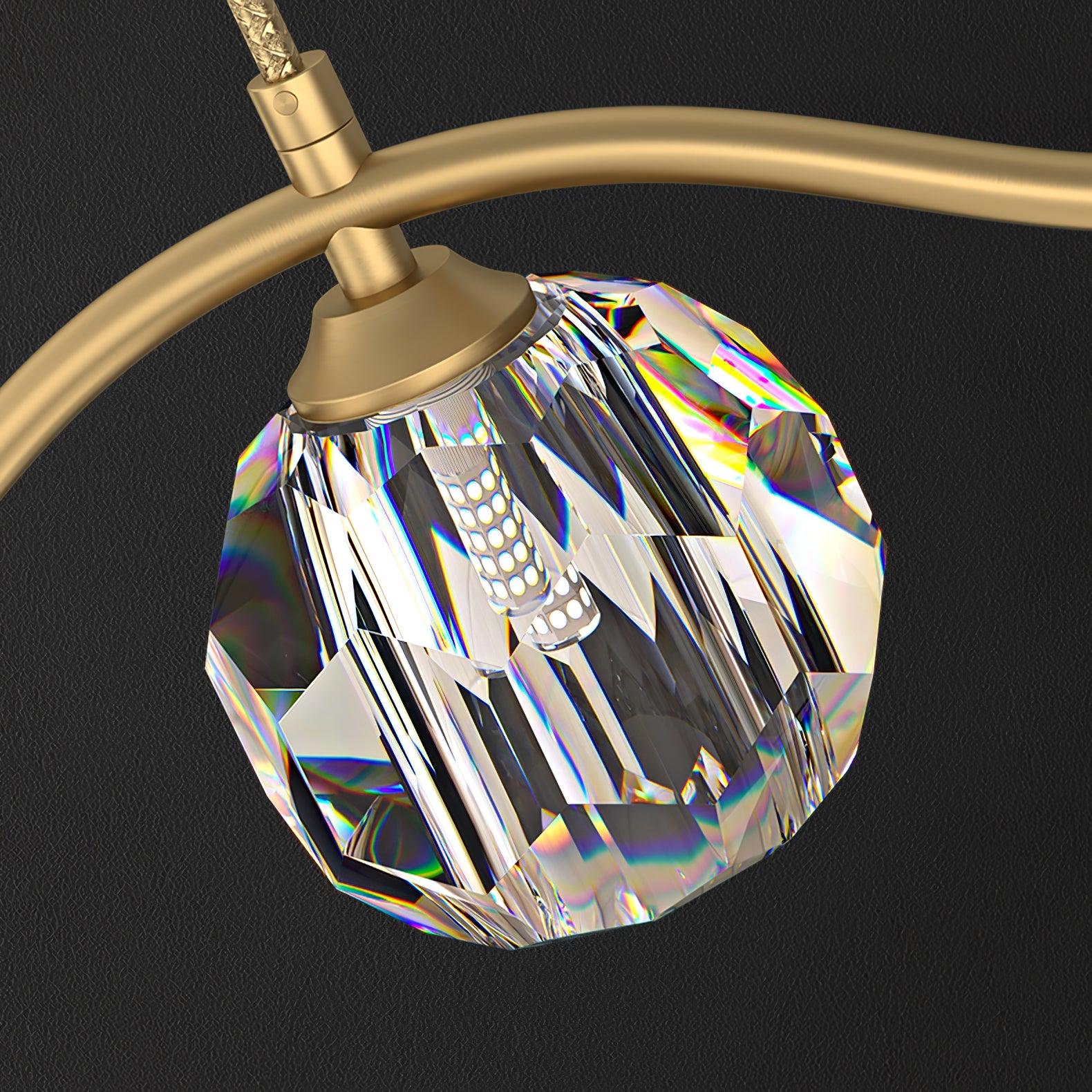 Eara Crystal Chandelier - Cueteks