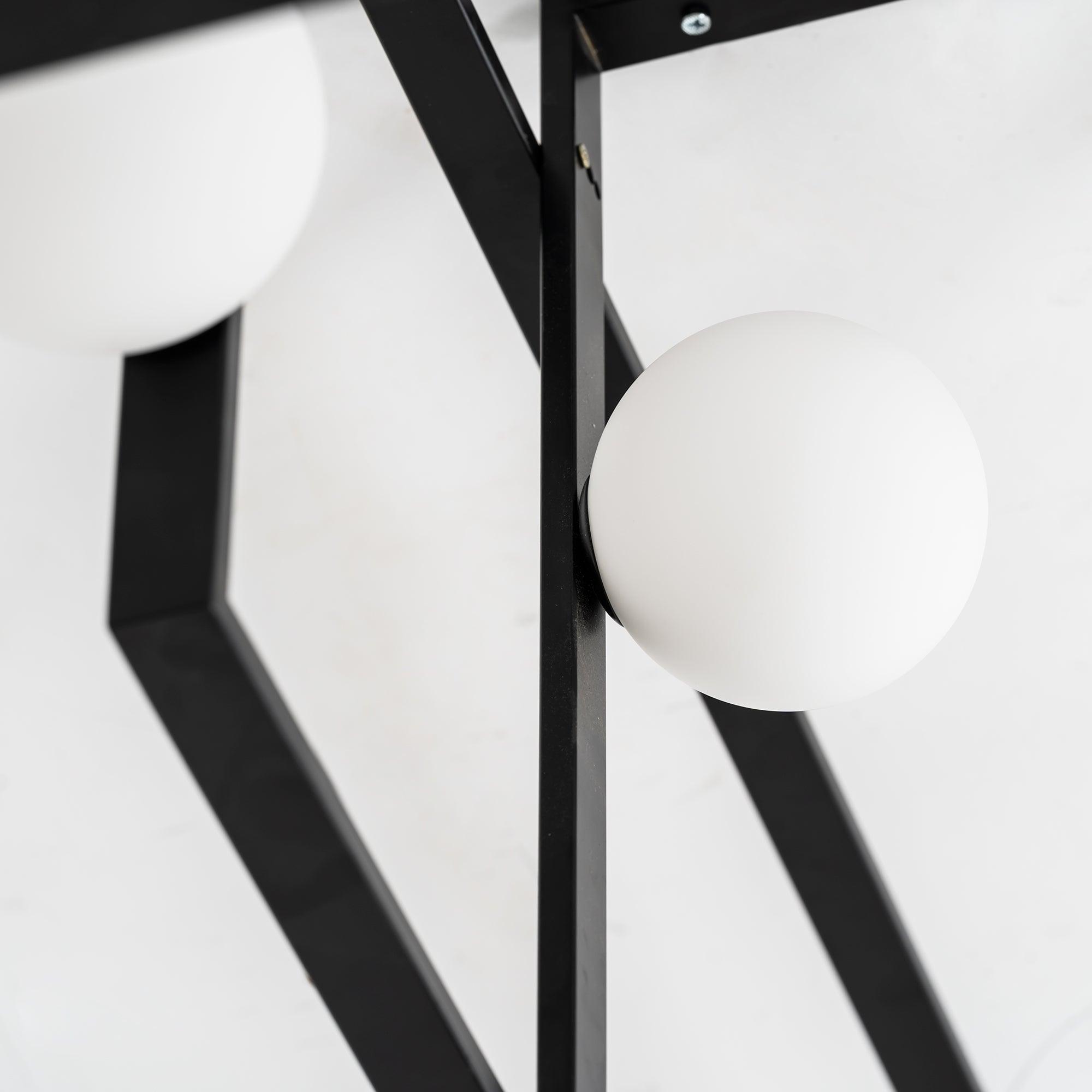 Mondrian Glass Ceiling Light - Cueteks