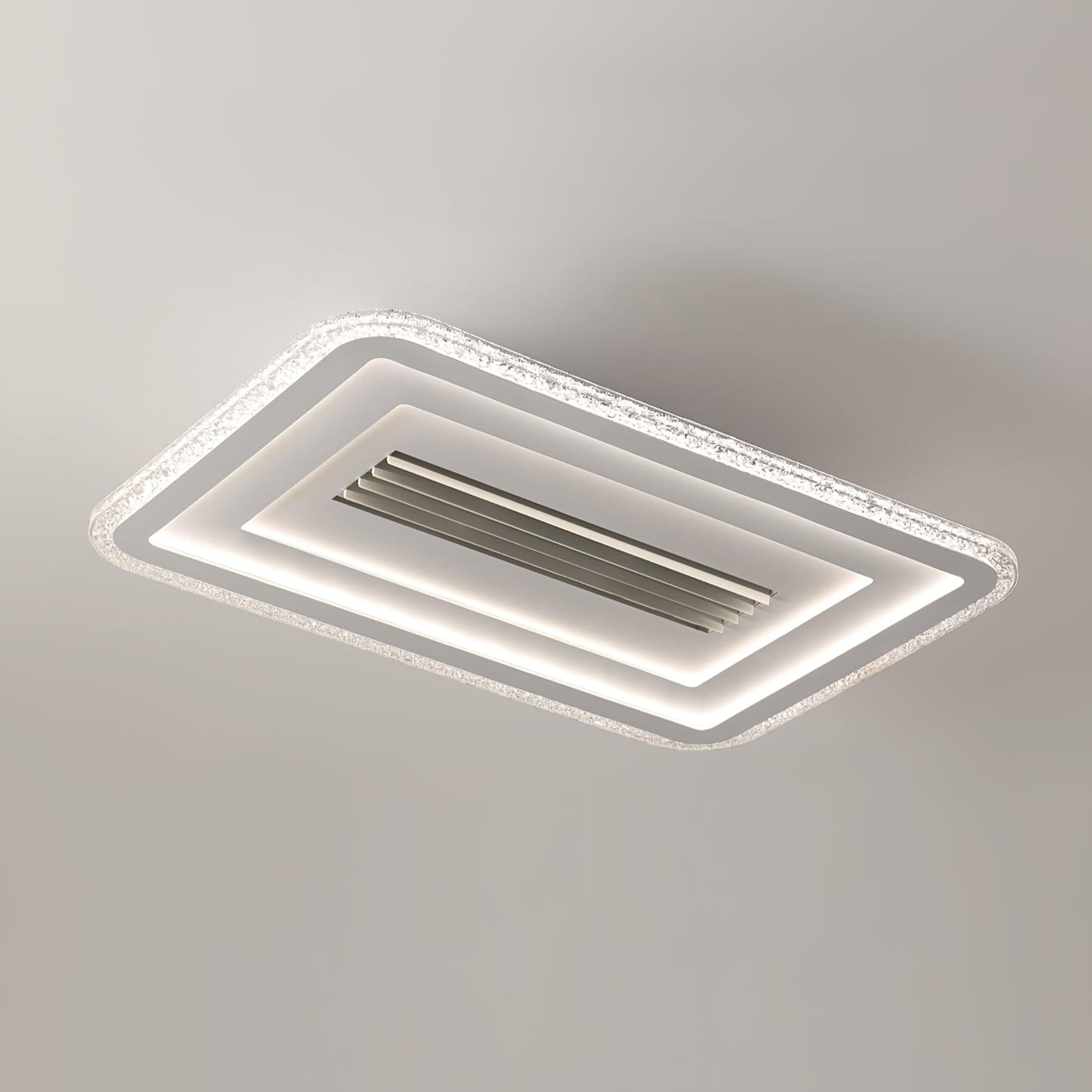Acrylic Ultrathin Rectangle Ceiling Lamp - Cueteks