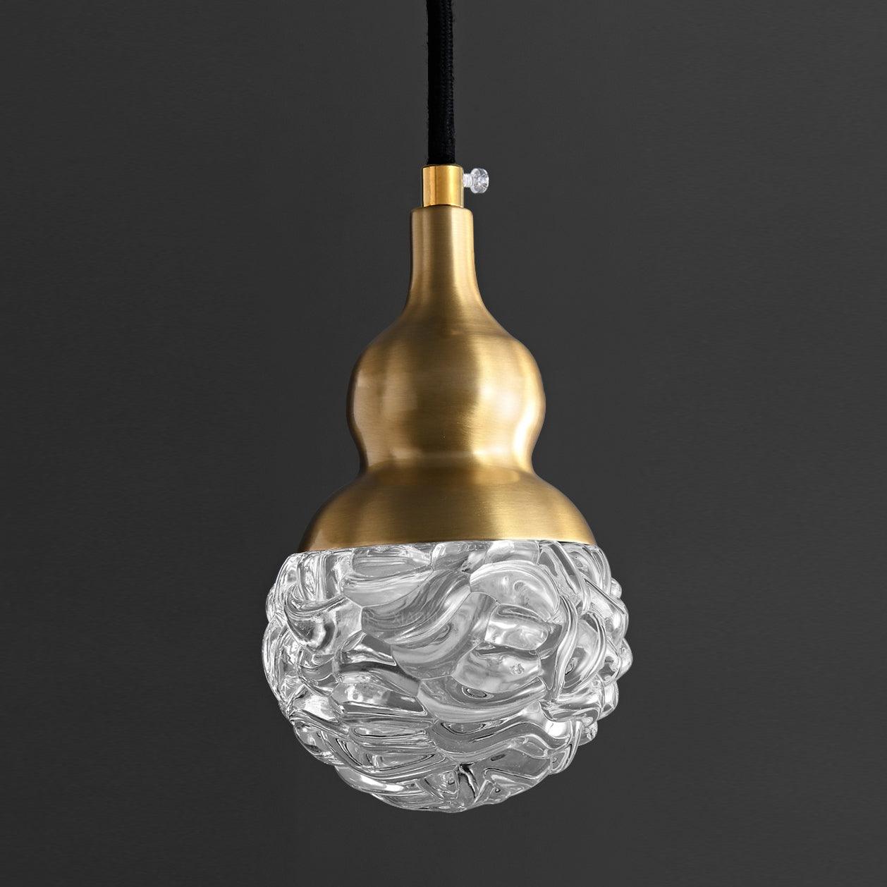 Bella Brass Pendant Light - Cueteks