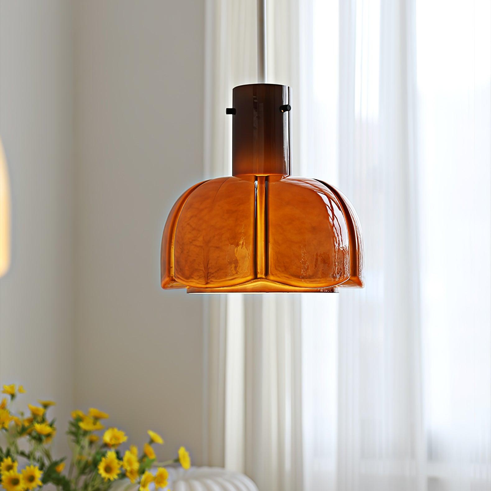 Lumina Petal Glass Pendant Light - Cueteks