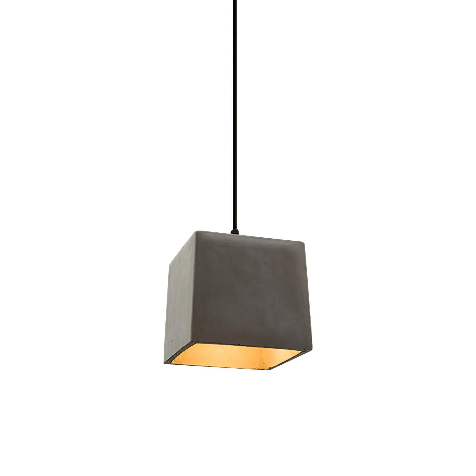 Square Georgia cement shade, 15 × 14 cm