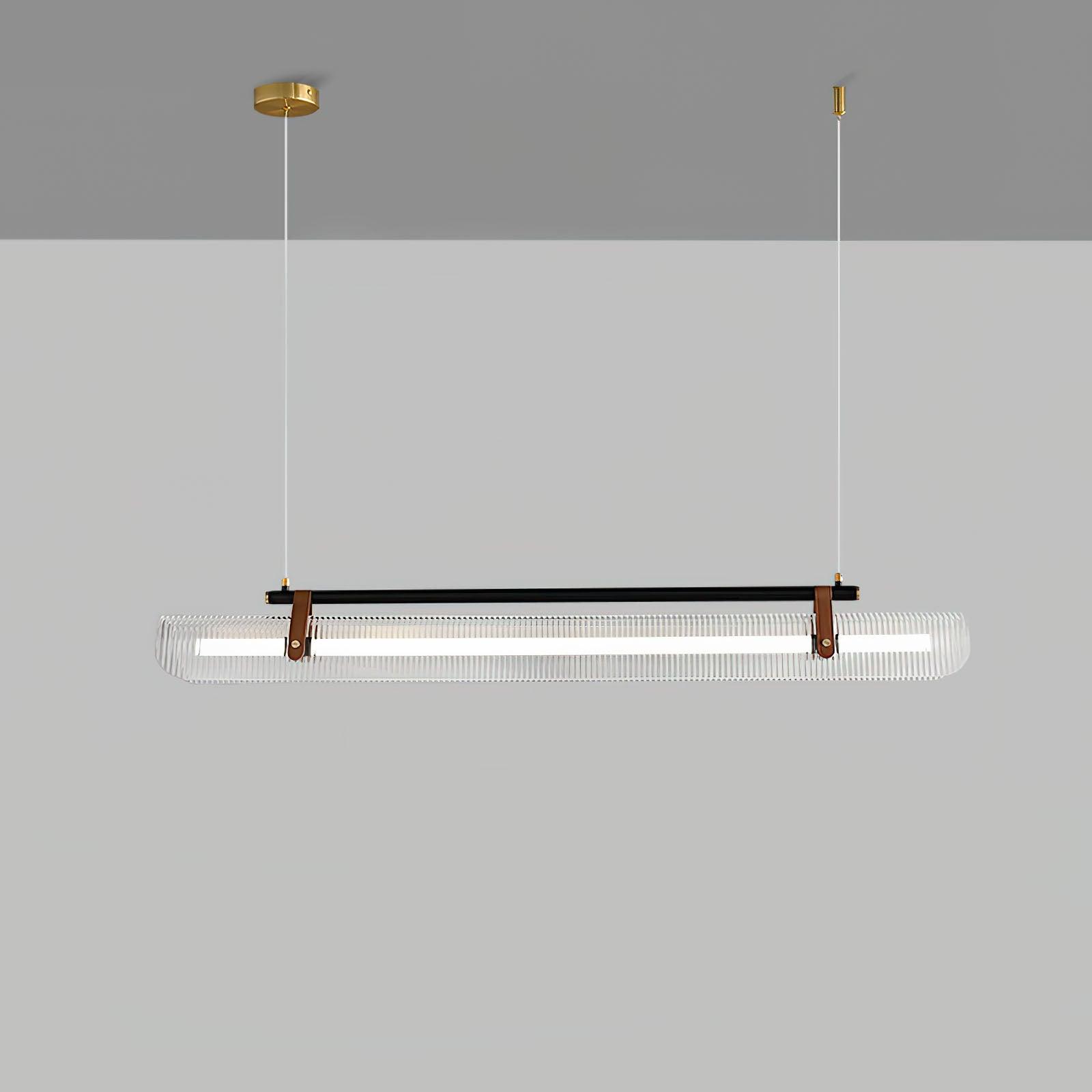 Acrylic Linear Chandelier - Cueteks