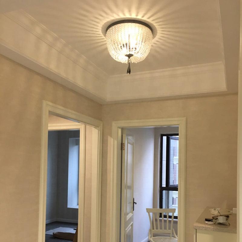Dauphine Crystal Ceiling Light - Cueteks