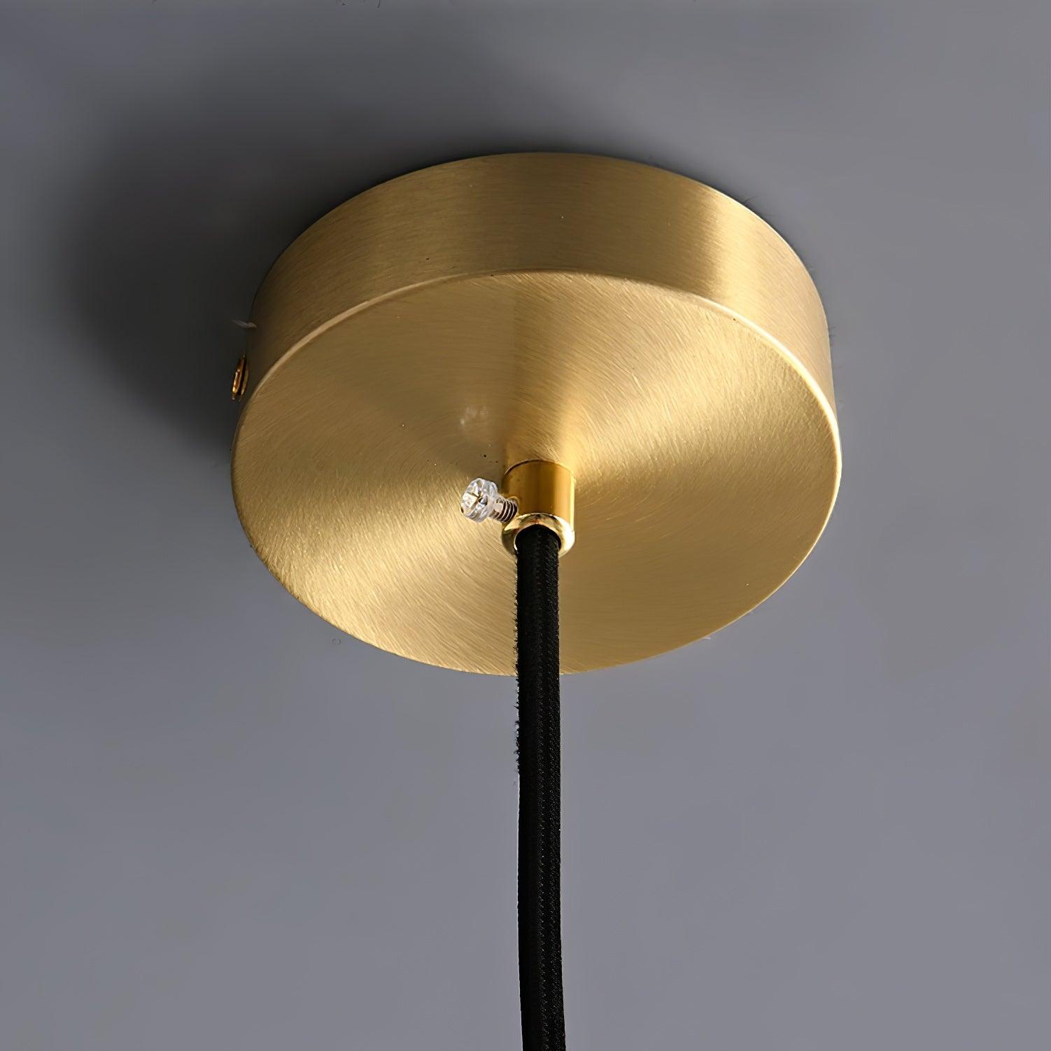 Bella Brass Pendant Light - Cueteks