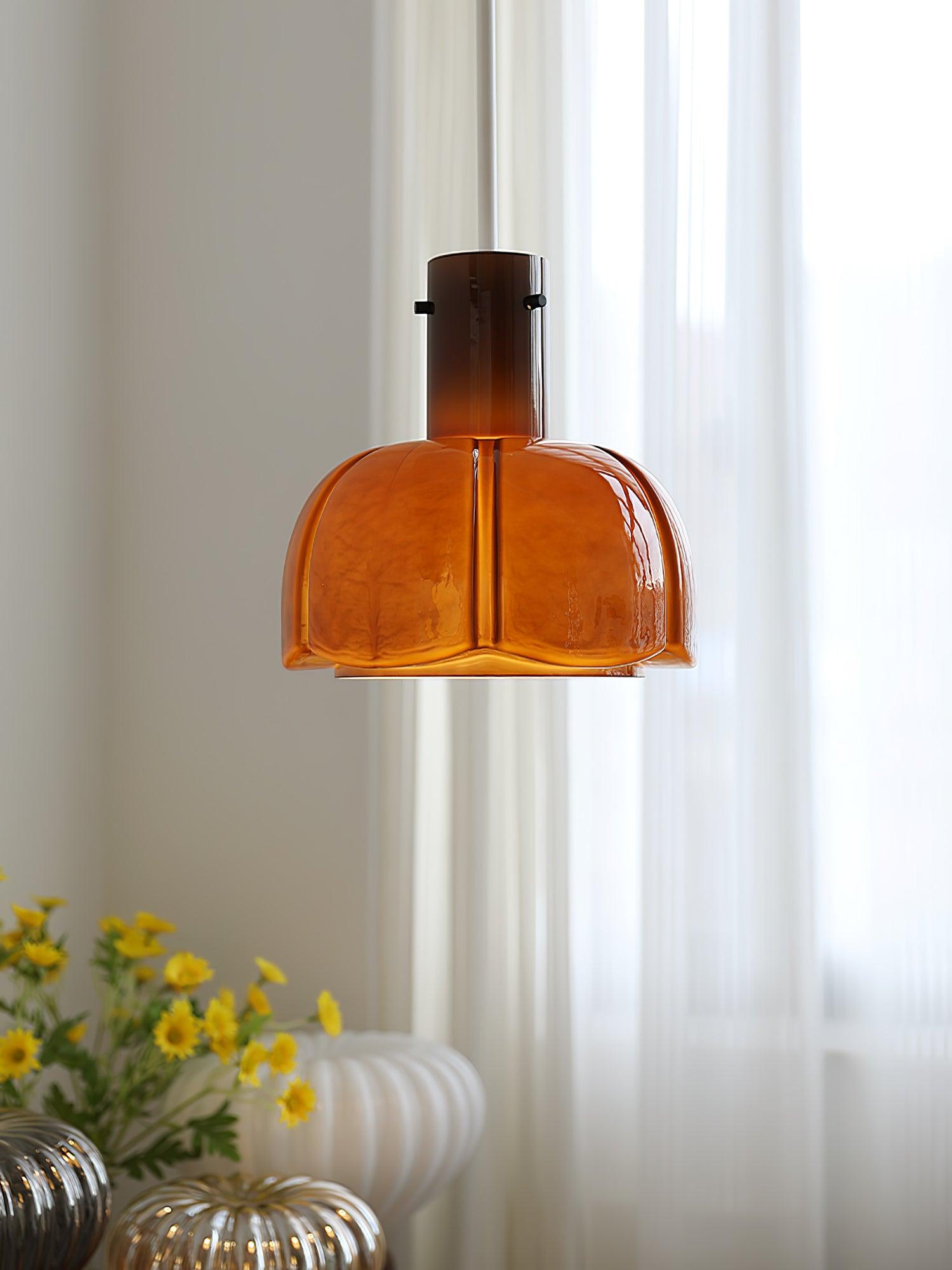 Lumina Petal Glass Pendant Light - Cueteks